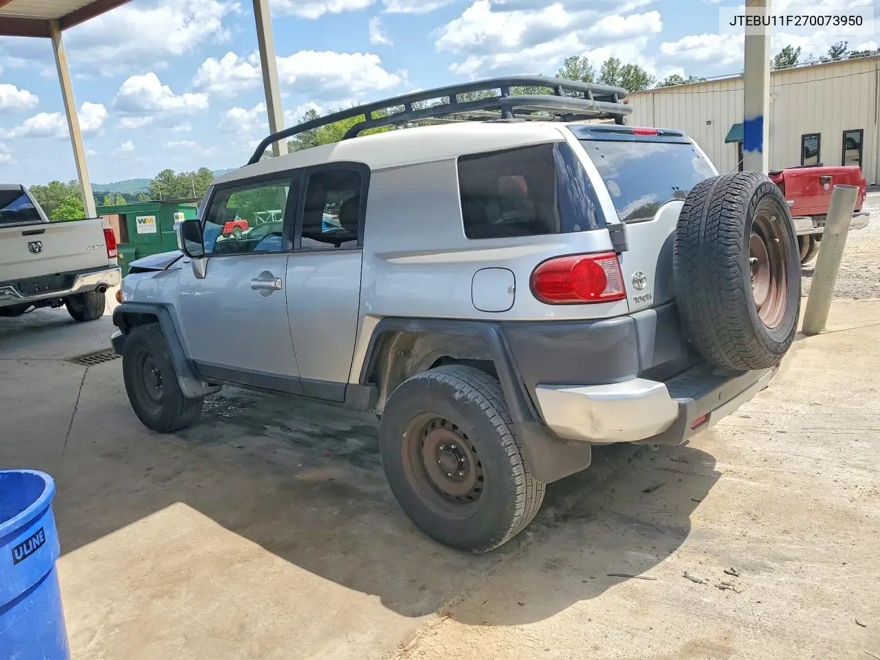 2007 Toyota Fj Cruiser Base VIN: JTEBU11F270073950 Lot: 49950356