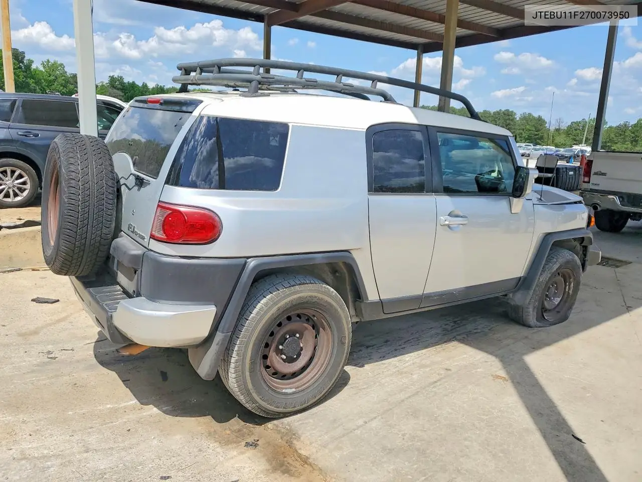 2007 Toyota Fj Cruiser Base VIN: JTEBU11F270073950 Lot: 49950356