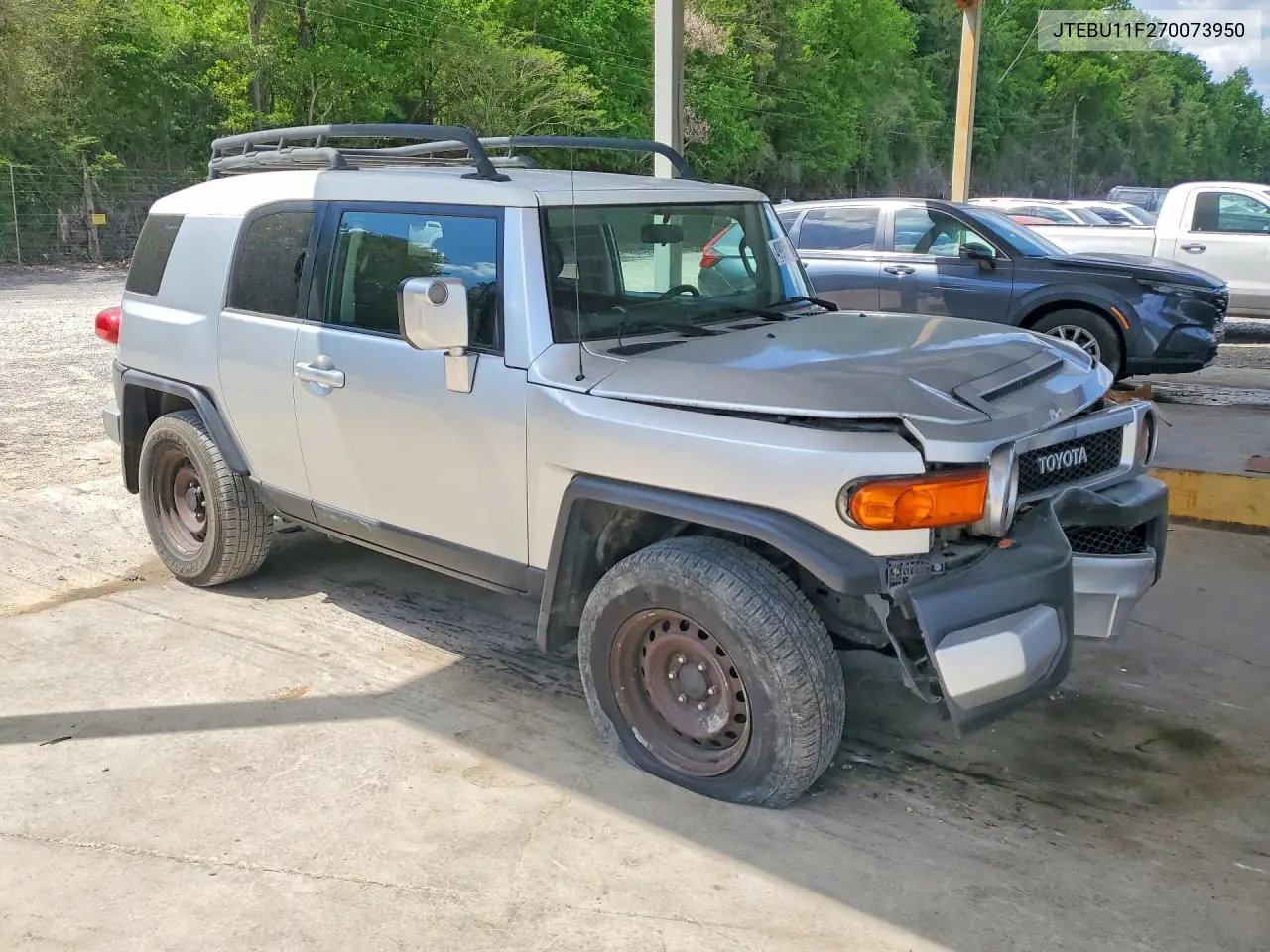 2007 Toyota Fj Cruiser Base VIN: JTEBU11F270073950 Lot: 49950356