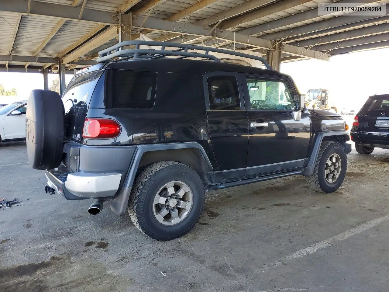 2007 Toyota Fj Cruiser Base VIN: JTEBU11F970059284 Lot: 53133936