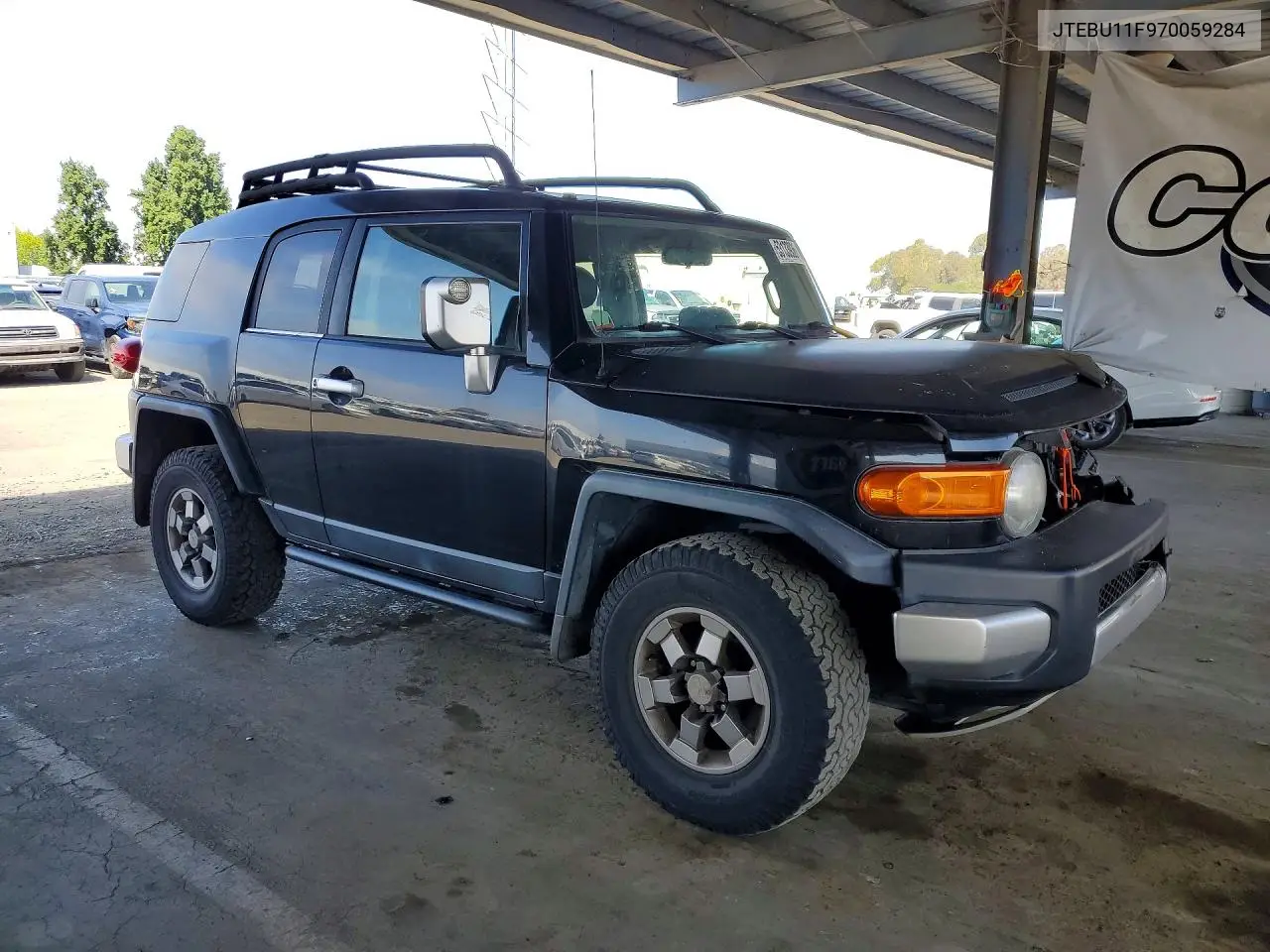 2007 Toyota Fj Cruiser Base VIN: JTEBU11F970059284 Lot: 53133936