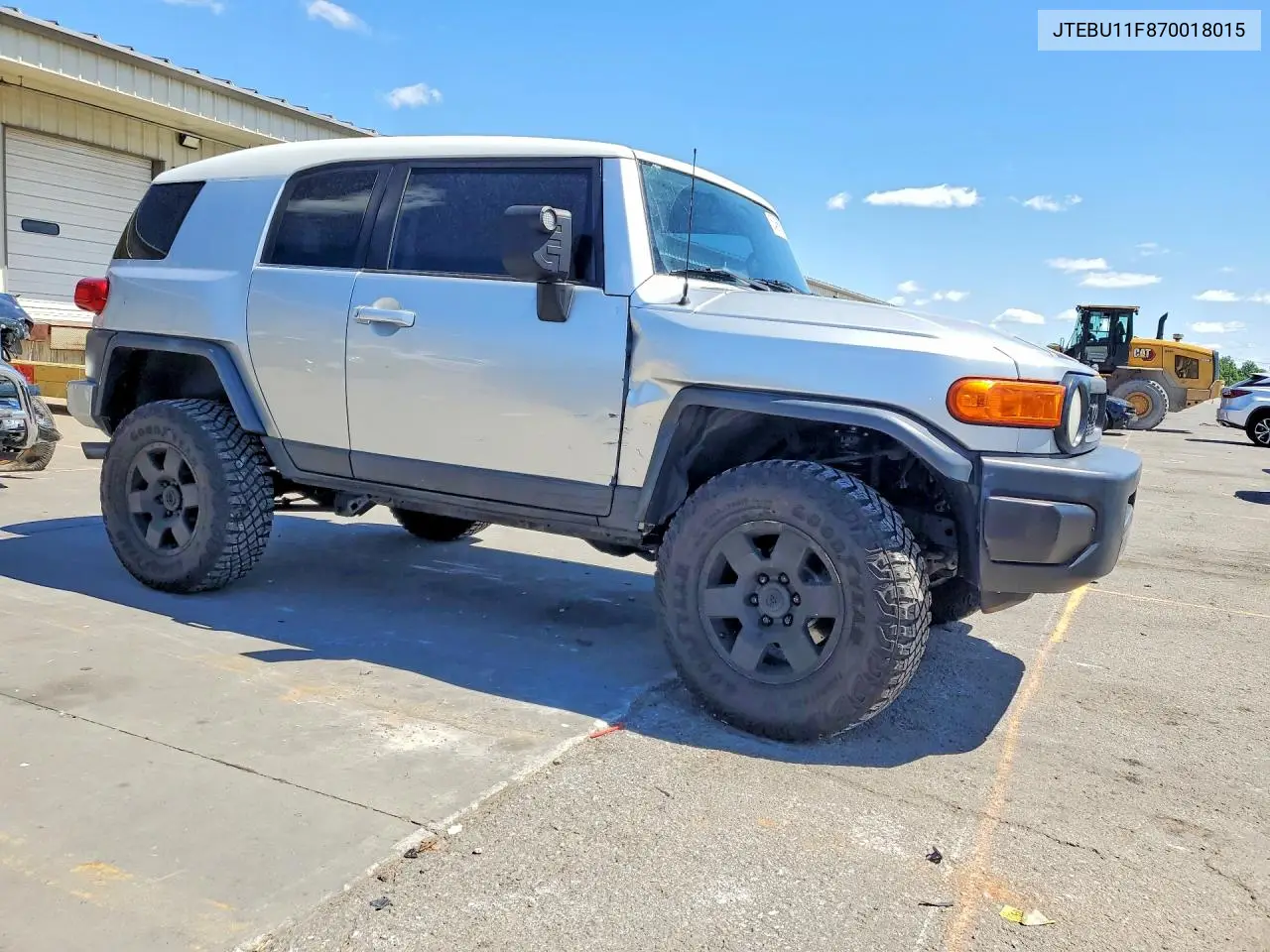 2007 Toyota Fj Cruiser Base VIN: JTEBU11F870018015 Lot: 53456856