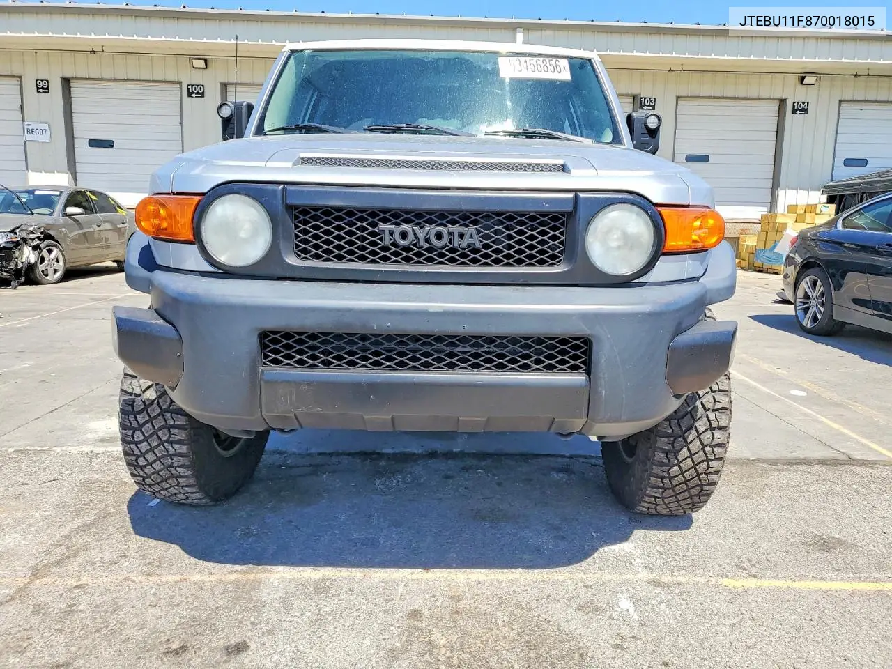 2007 Toyota Fj Cruiser Base VIN: JTEBU11F870018015 Lot: 53456856