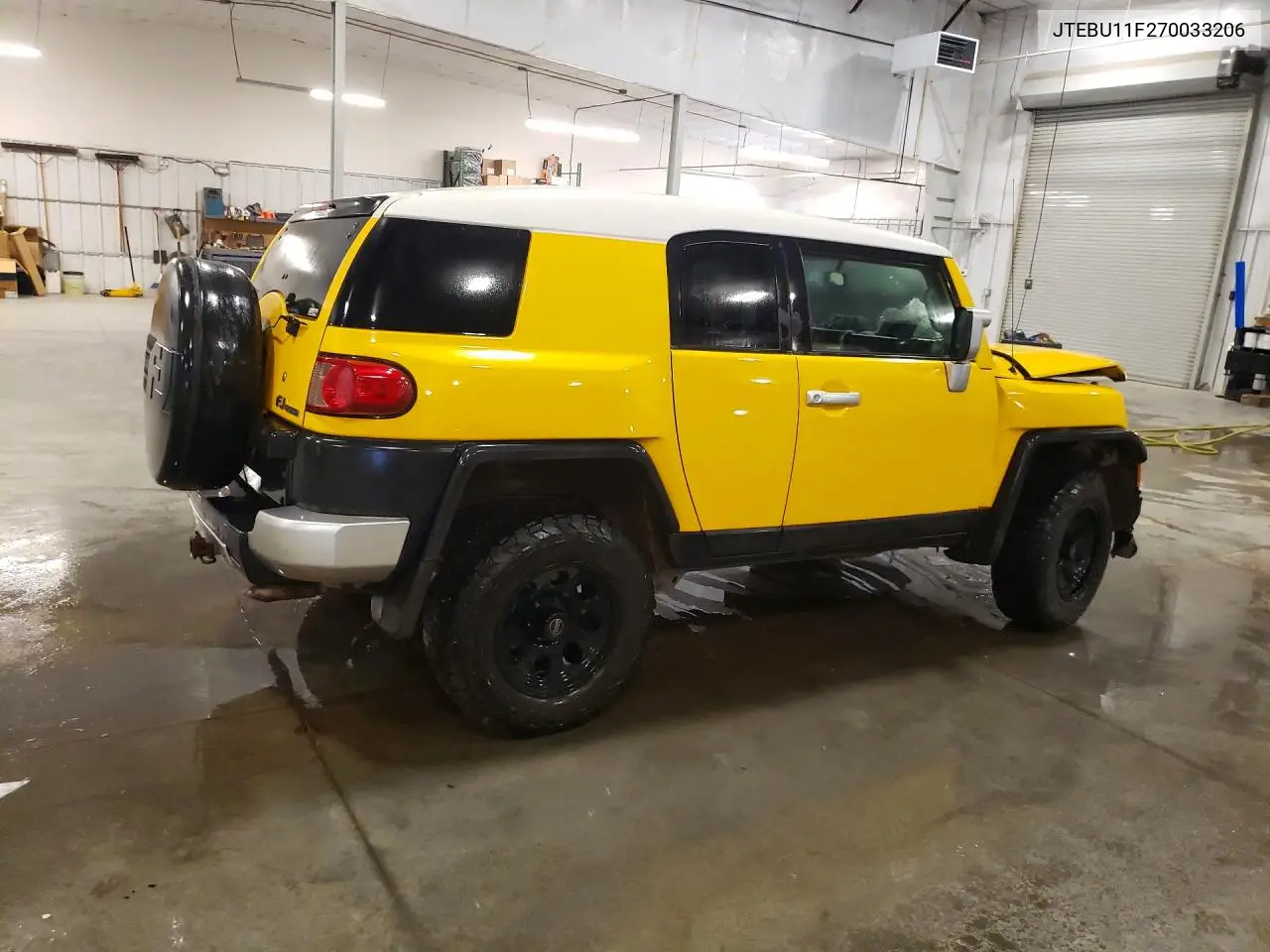 2007 Toyota Fj Cruiser Base VIN: JTEBU11F270033206 Lot: 55605746