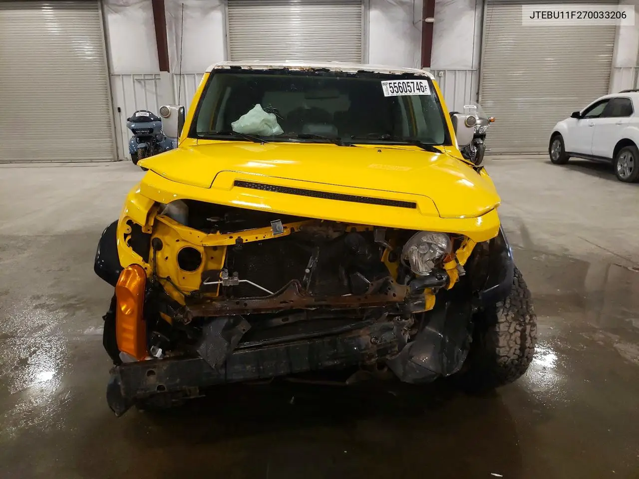 2007 Toyota Fj Cruiser Base VIN: JTEBU11F270033206 Lot: 55605746