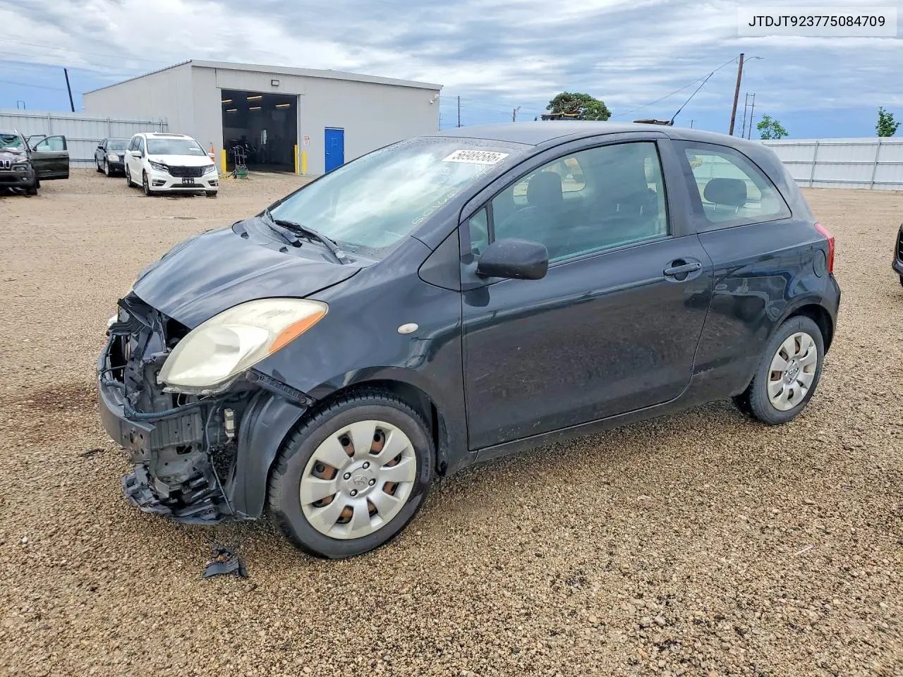 2007 Toyota Yaris Base VIN: JTDJT923775084709 Lot: 56989586
