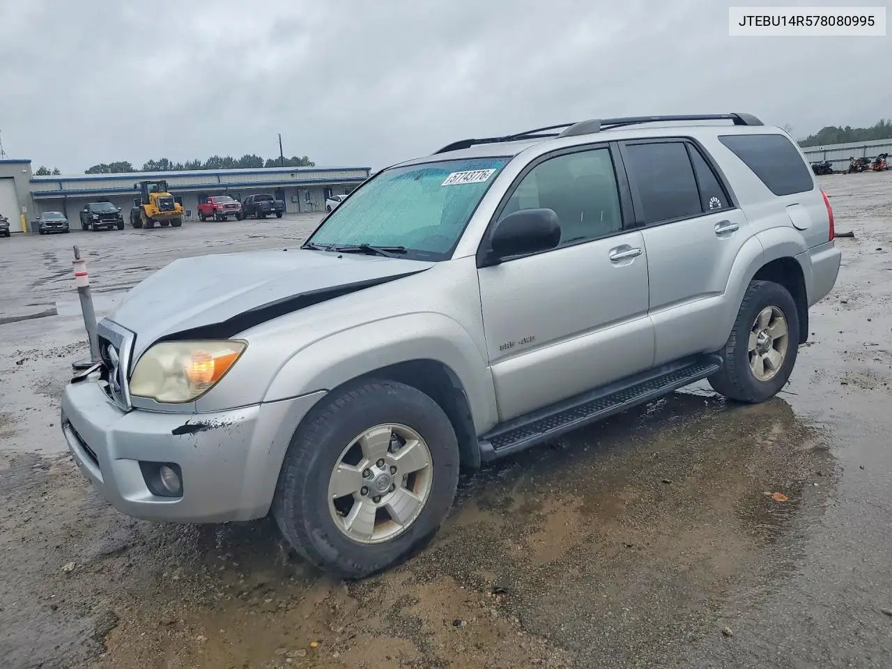 2007 Toyota 4Runner Sr5 VIN: JTEBU14R578080995 Lot: 57743776