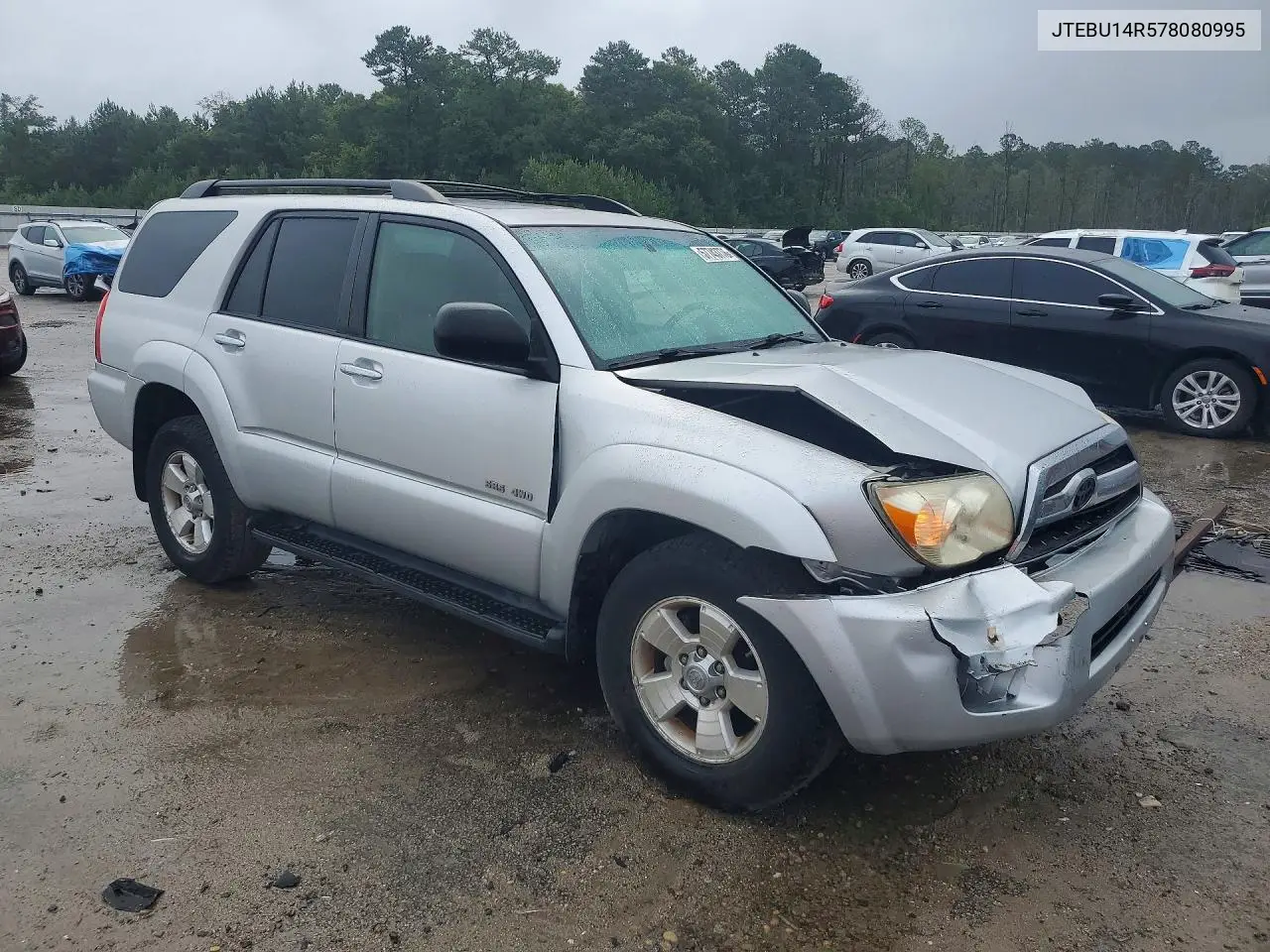 2007 Toyota 4Runner Sr5 VIN: JTEBU14R578080995 Lot: 57743776