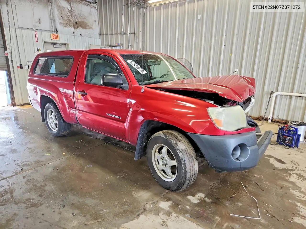 2007 Toyota Tacoma Base VIN: 5TENX22N07Z371272 Lot: 57833056