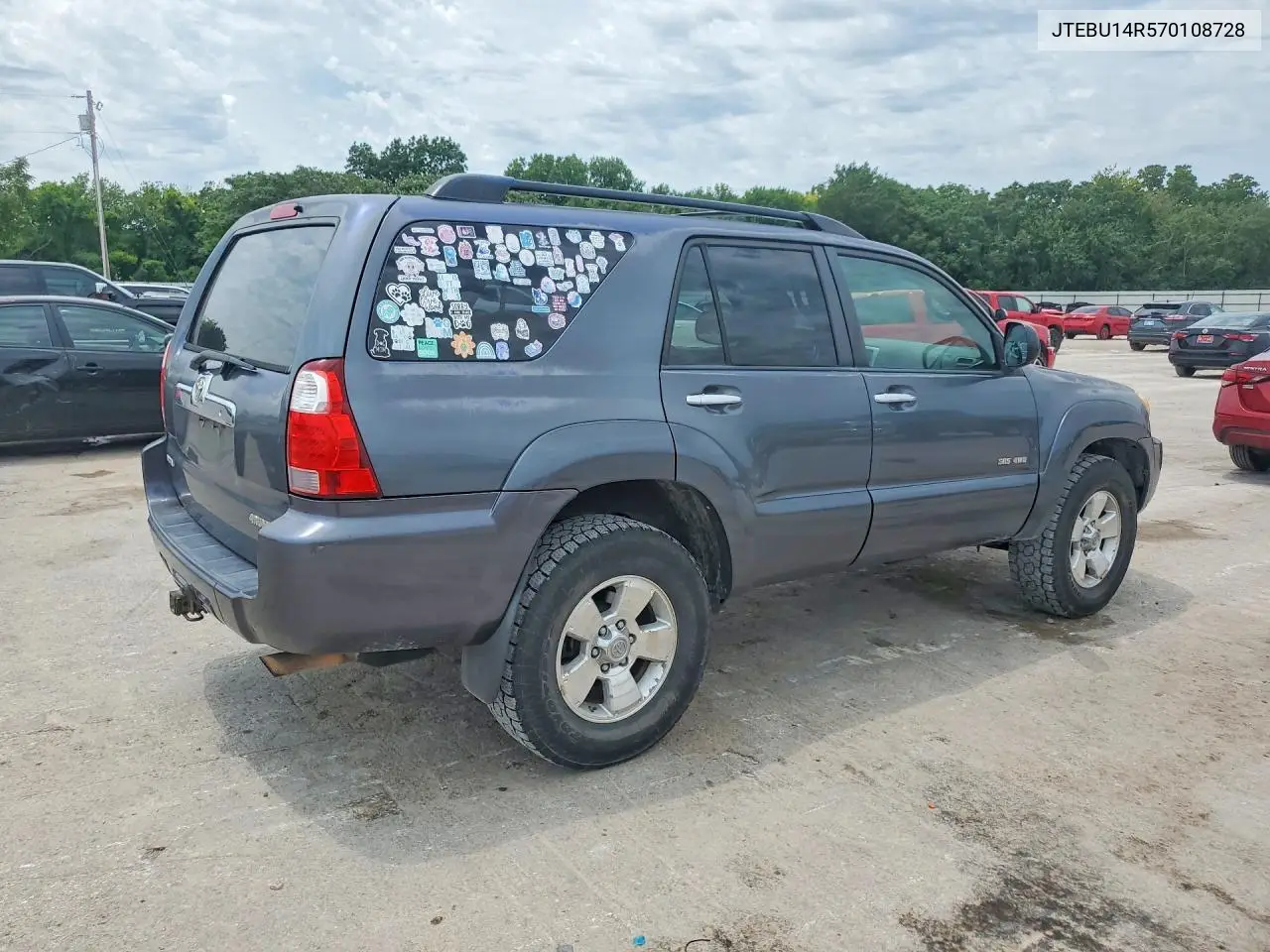 2007 Toyota 4Runner Sr5 VIN: JTEBU14R570108728 Lot: 57860966