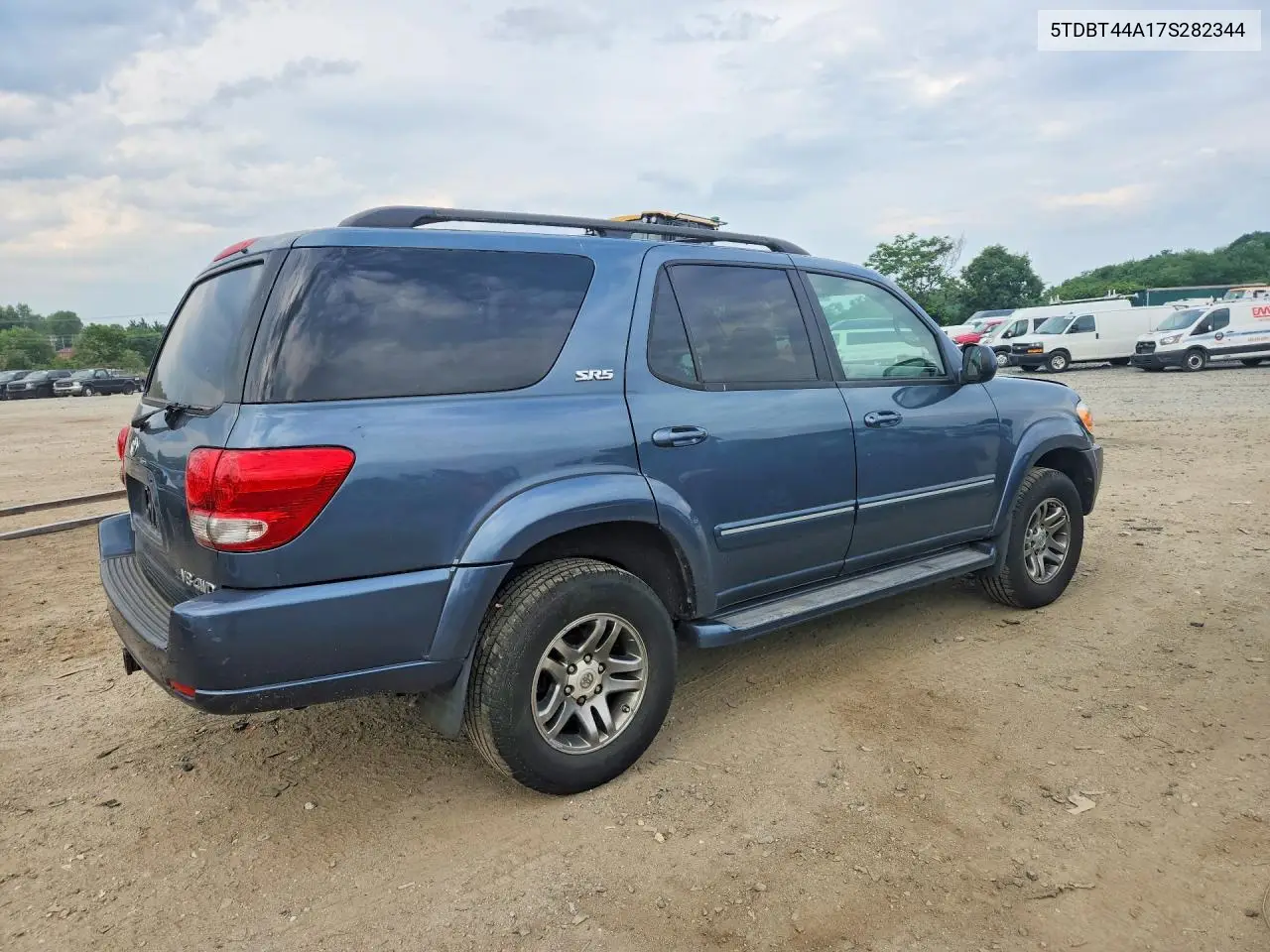 2007 Toyota Sequoia Sr5 VIN: 5TDBT44A17S282344 Lot: 57946236