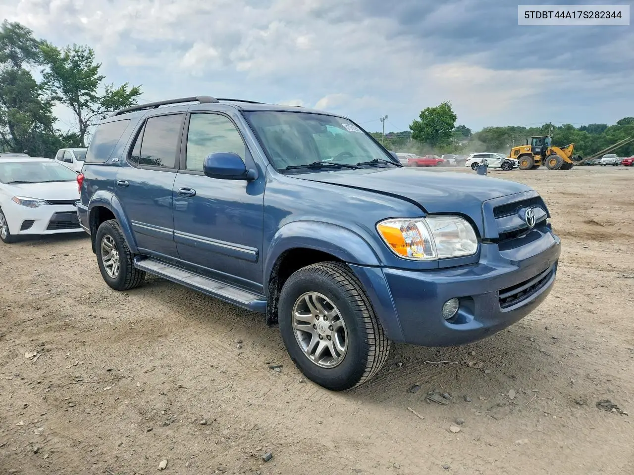 2007 Toyota Sequoia Sr5 VIN: 5TDBT44A17S282344 Lot: 57946236