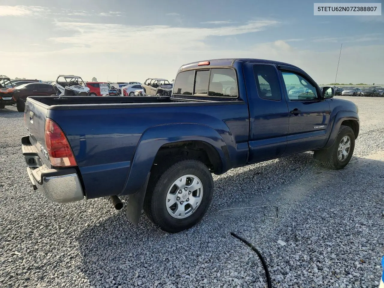 2007 Toyota Tacoma Prerunner Access Cab VIN: 5TETU62N07Z388807 Lot: 58158166