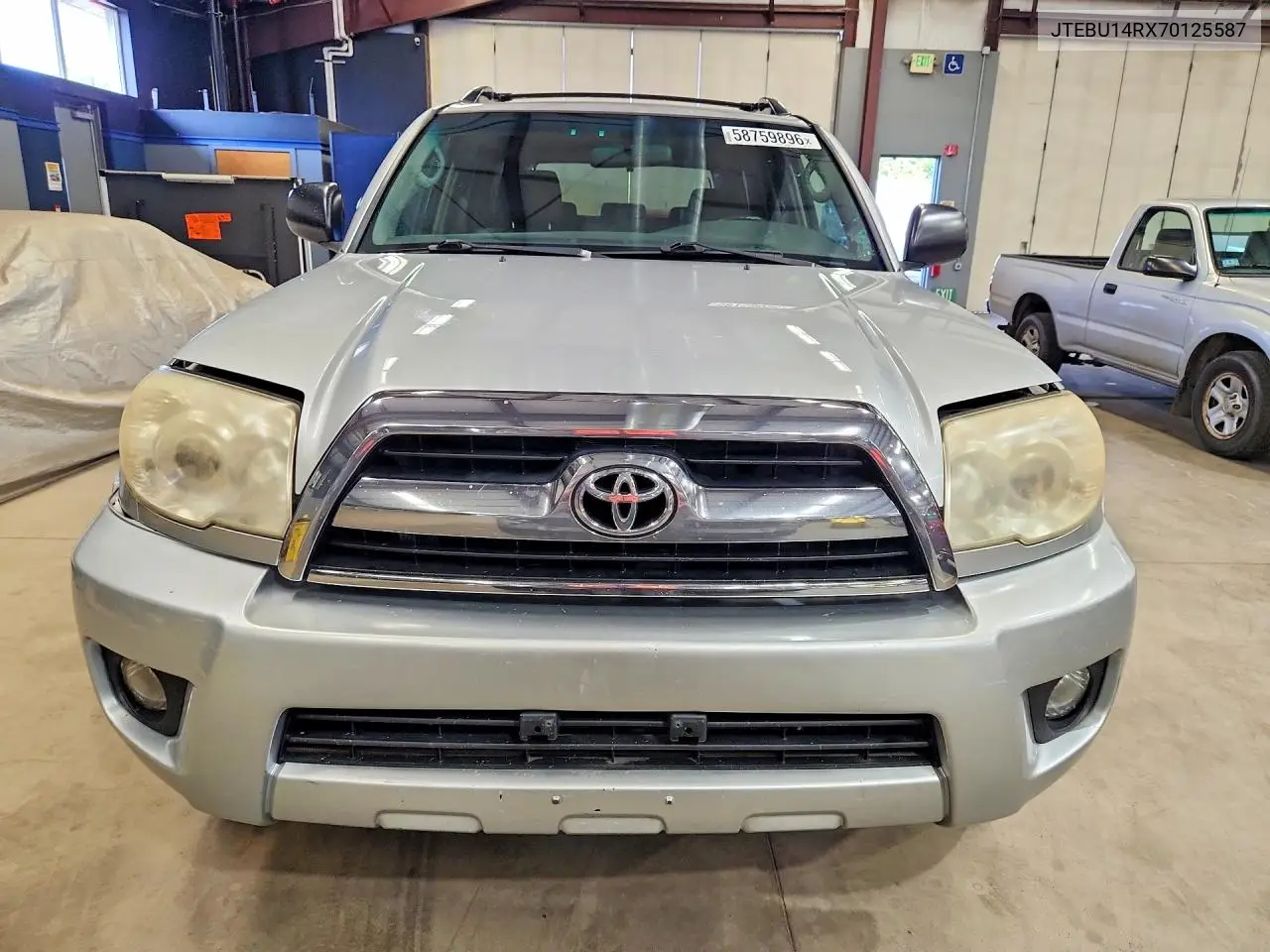 2007 Toyota 4Runner Sr5 VIN: JTEBU14RX70125587 Lot: 58759896