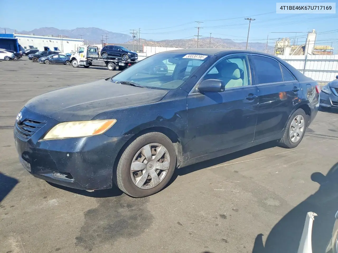 2007 Toyota Camry VIN: 4T1BE46K67U717169 Lot: 58838796