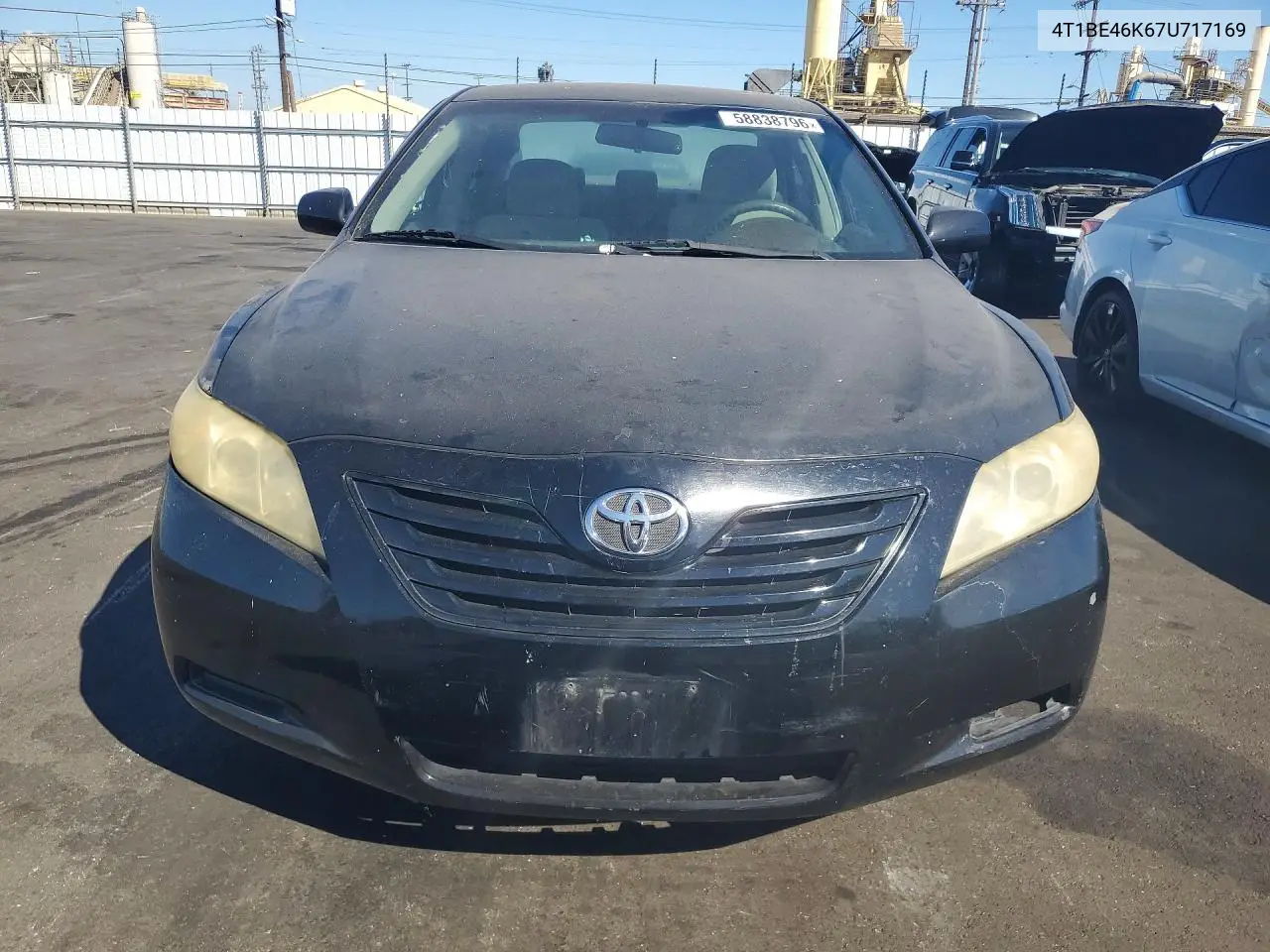 2007 Toyota Camry VIN: 4T1BE46K67U717169 Lot: 58838796