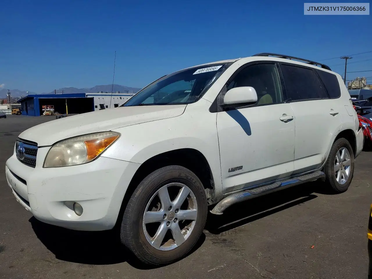 2007 Toyota Rav4 Limited VIN: JTMZK31V175006366 Lot: 58976956