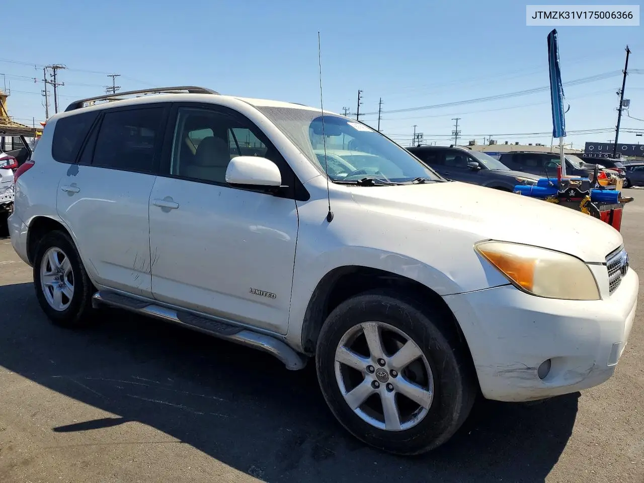 2007 Toyota Rav4 Limited VIN: JTMZK31V175006366 Lot: 58976956