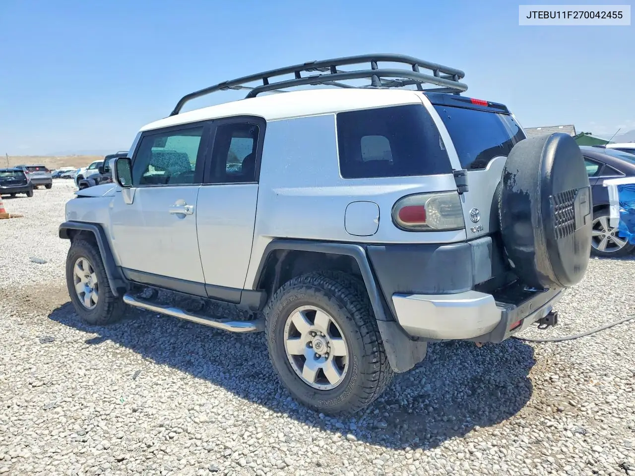 2007 Toyota Fj Cruiser Base VIN: JTEBU11F270042455 Lot: 59189756