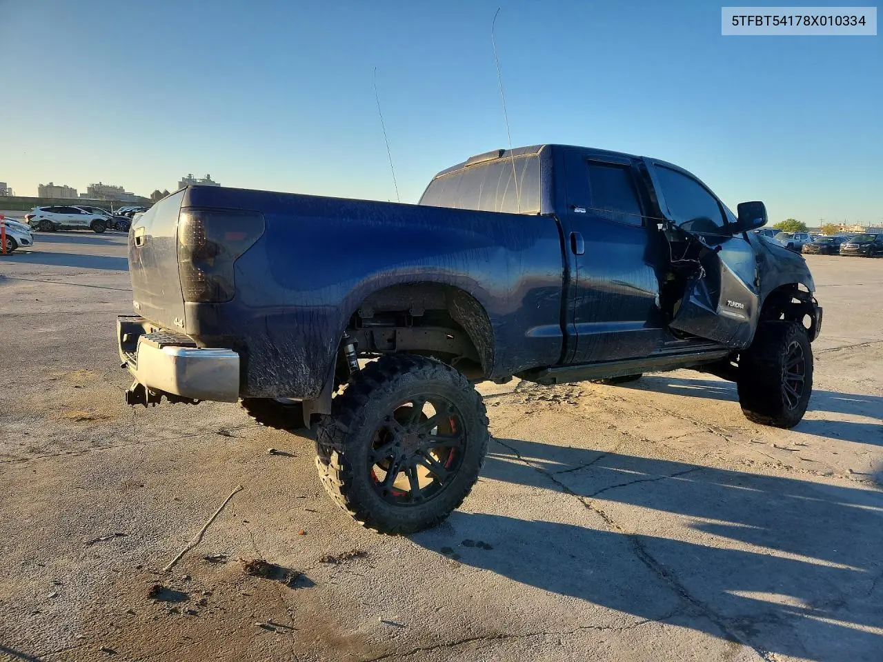 2008 Toyota Tundra Sr5 VIN: 5TFBT54178X010334 Lot: 47030646
