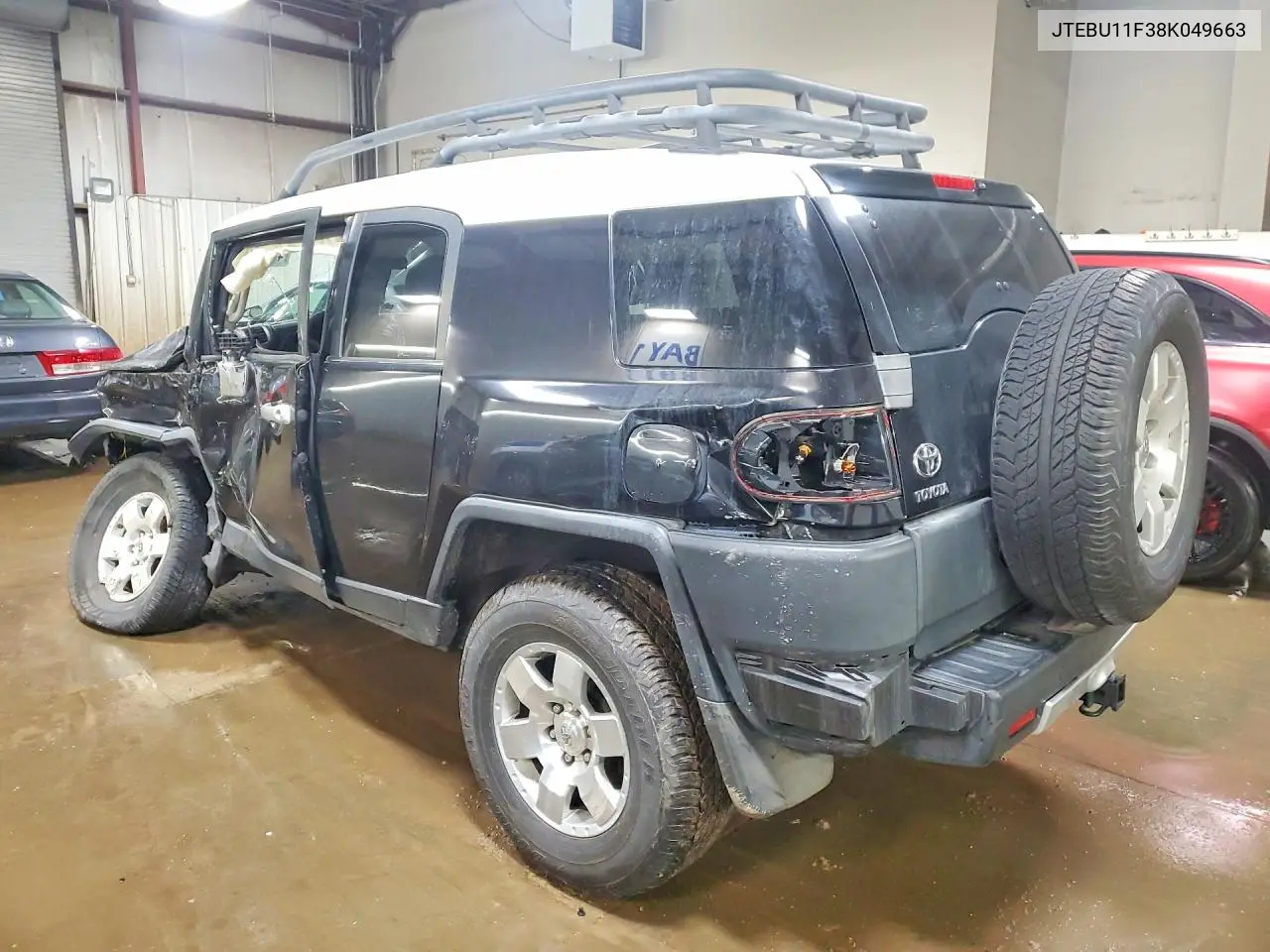 2008 Toyota Fj Cruiser Base VIN: JTEBU11F38K049663 Lot: 48325796