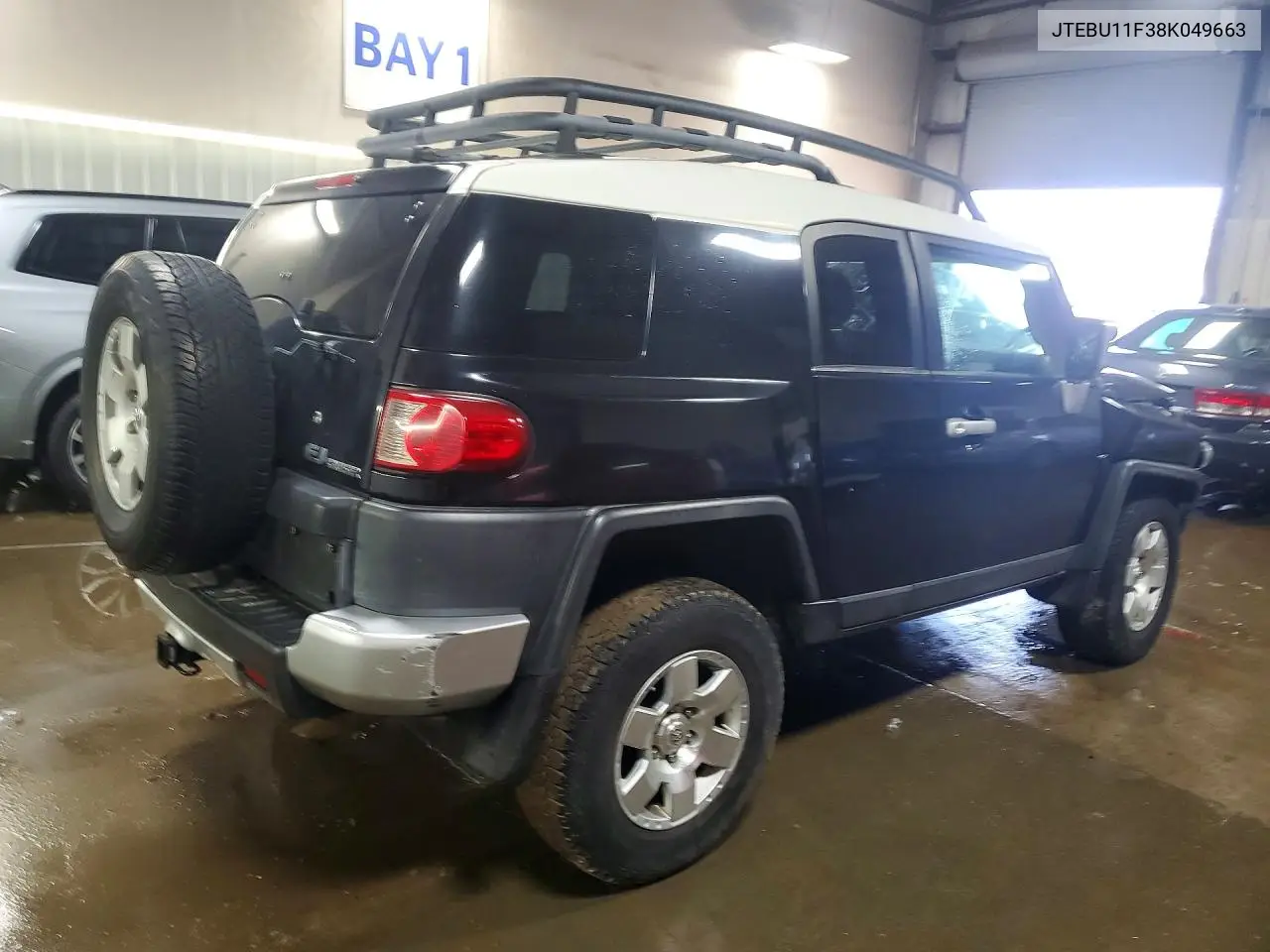 2008 Toyota Fj Cruiser Base VIN: JTEBU11F38K049663 Lot: 48325796