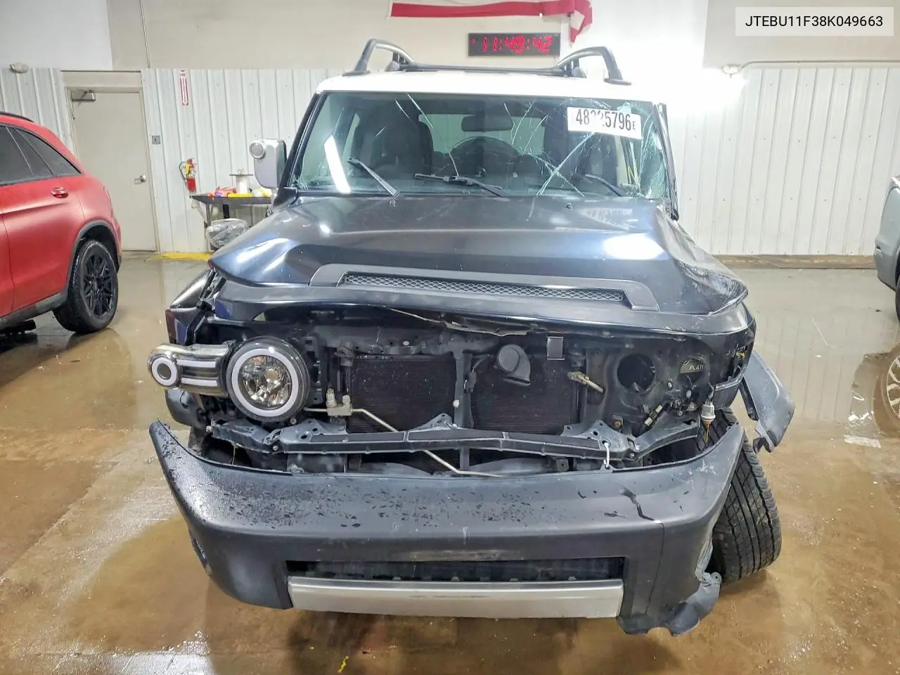 2008 Toyota Fj Cruiser Base VIN: JTEBU11F38K049663 Lot: 48325796