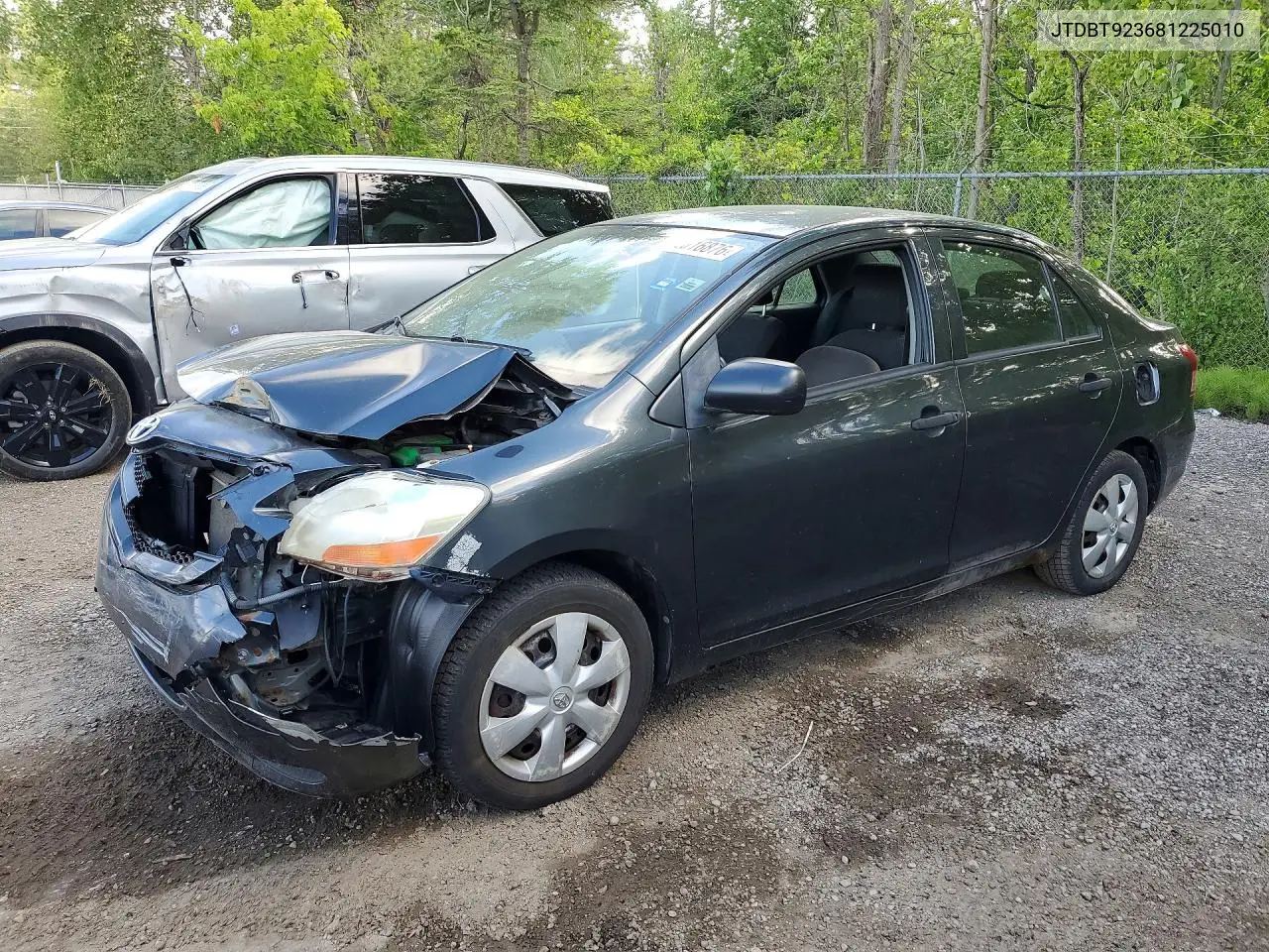 2008 Toyota Yaris Base VIN: JTDBT923681225010 Lot: 52016876