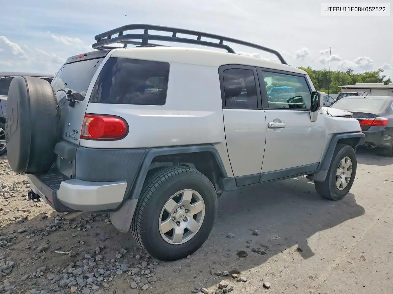 2008 Toyota Fj Cruiser Base VIN: JTEBU11F08K052522 Lot: 52615756