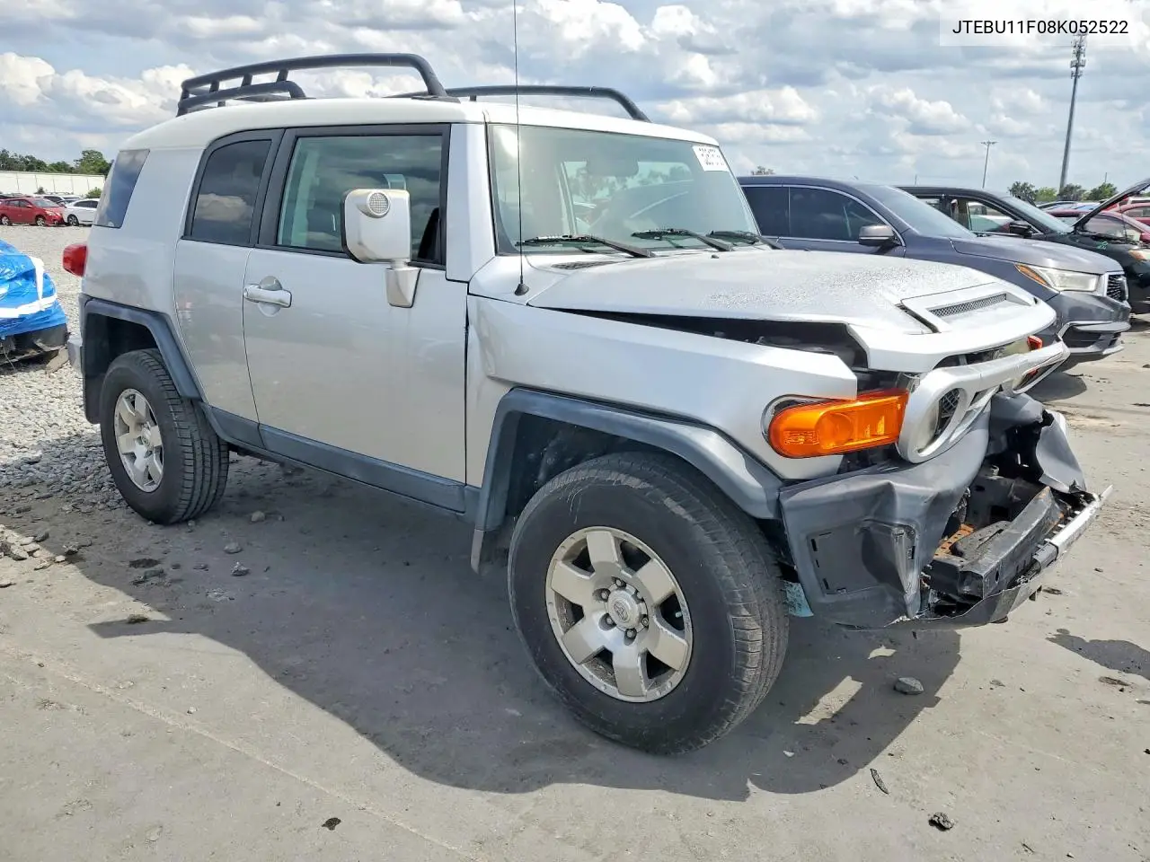 2008 Toyota Fj Cruiser Base VIN: JTEBU11F08K052522 Lot: 52615756