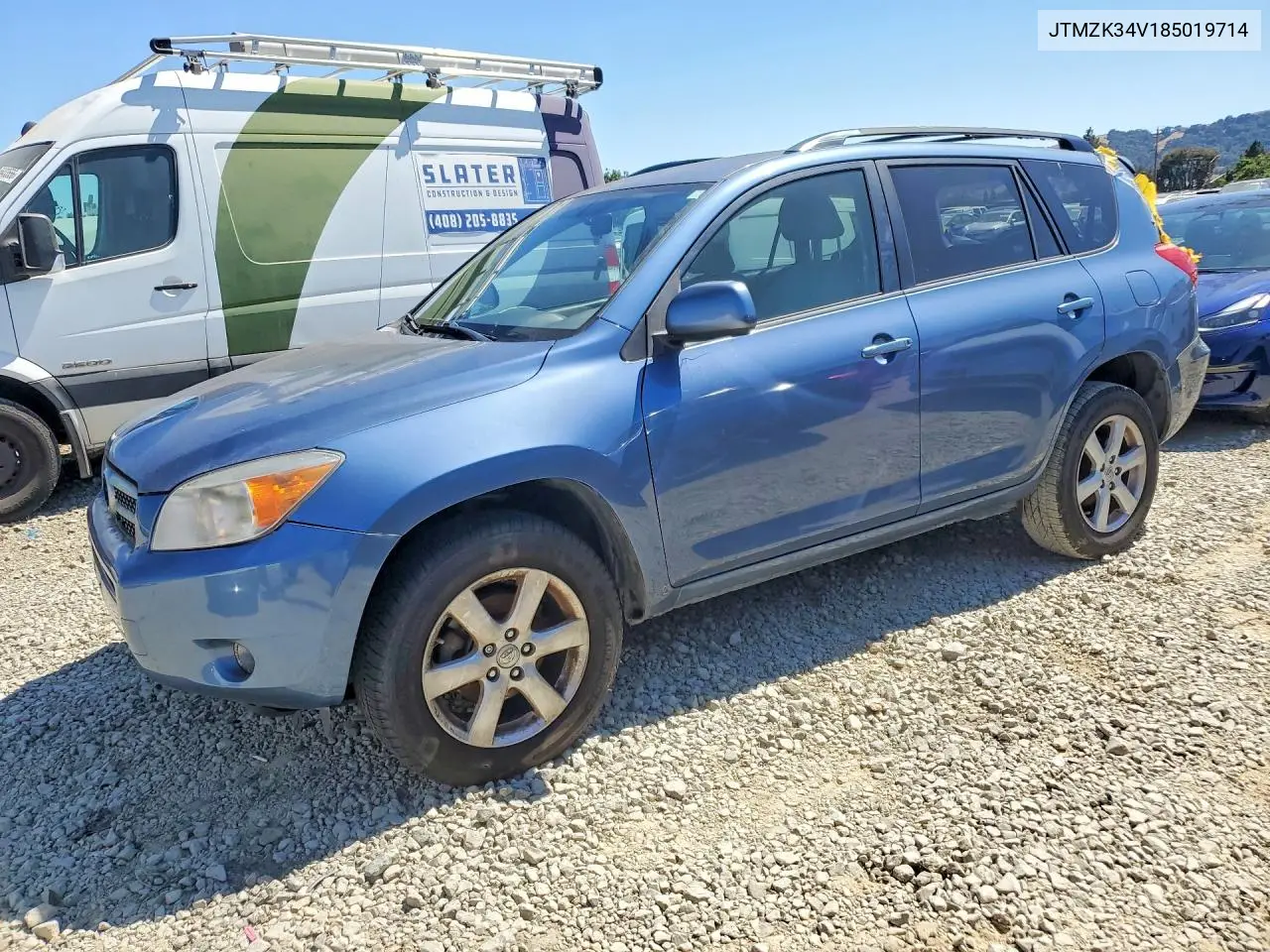 2008 Toyota Rav4 Limited VIN: JTMZK34V185019714 Lot: 53666796