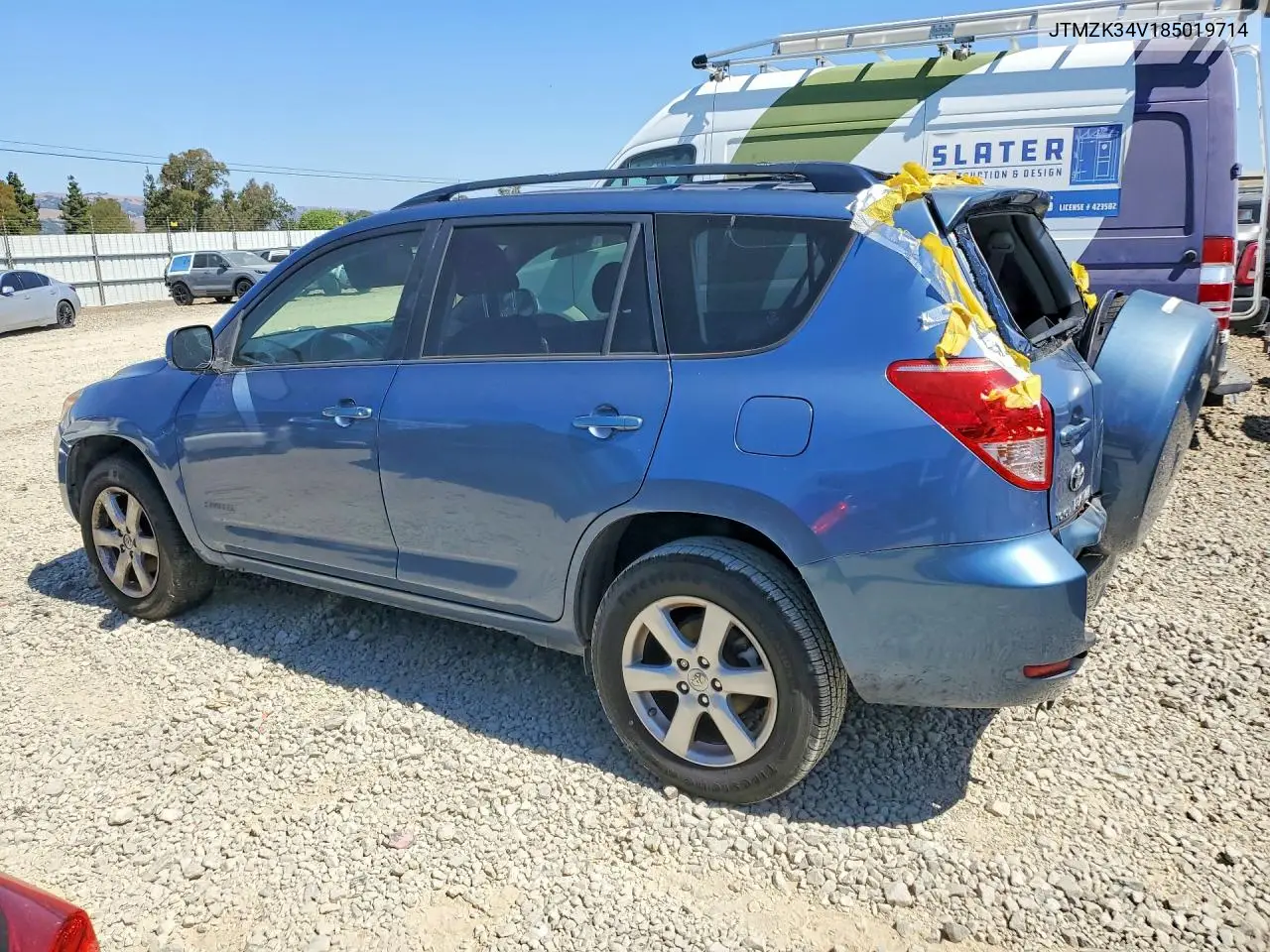 2008 Toyota Rav4 Limited VIN: JTMZK34V185019714 Lot: 53666796