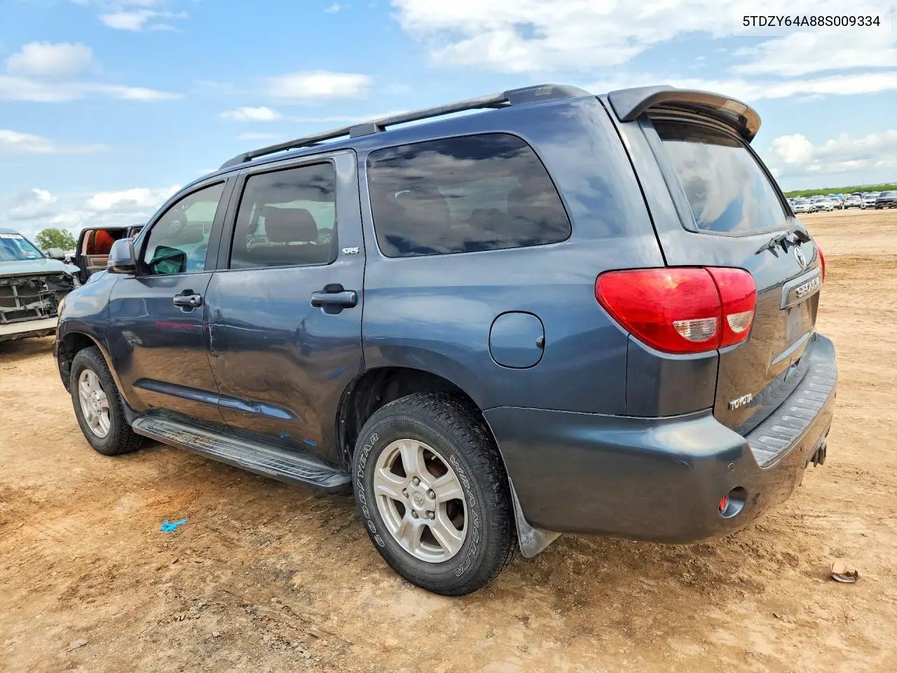 2008 Toyota Sequoia Sr5 VIN: 5TDZY64A88S009334 Lot: 57513536