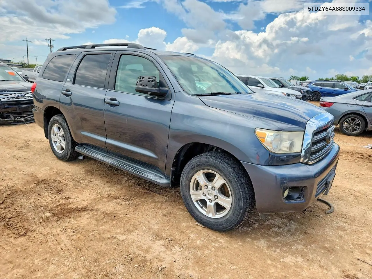 2008 Toyota Sequoia Sr5 VIN: 5TDZY64A88S009334 Lot: 57513536