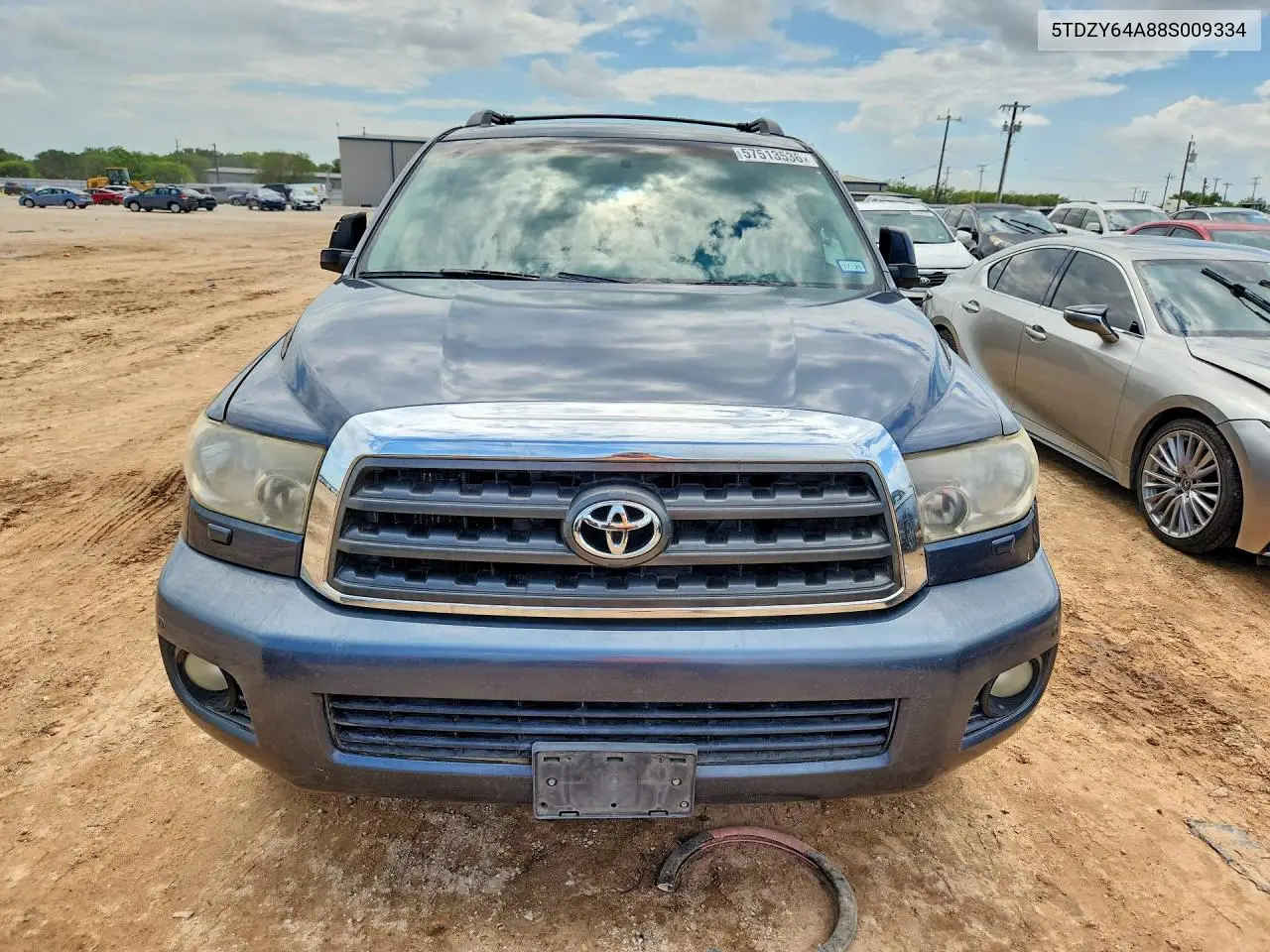 2008 Toyota Sequoia Sr5 VIN: 5TDZY64A88S009334 Lot: 57513536