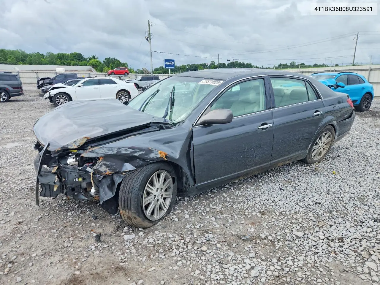 2008 Toyota Avalon Limited VIN: 4T1BK36B08U323591 Lot: 57879026