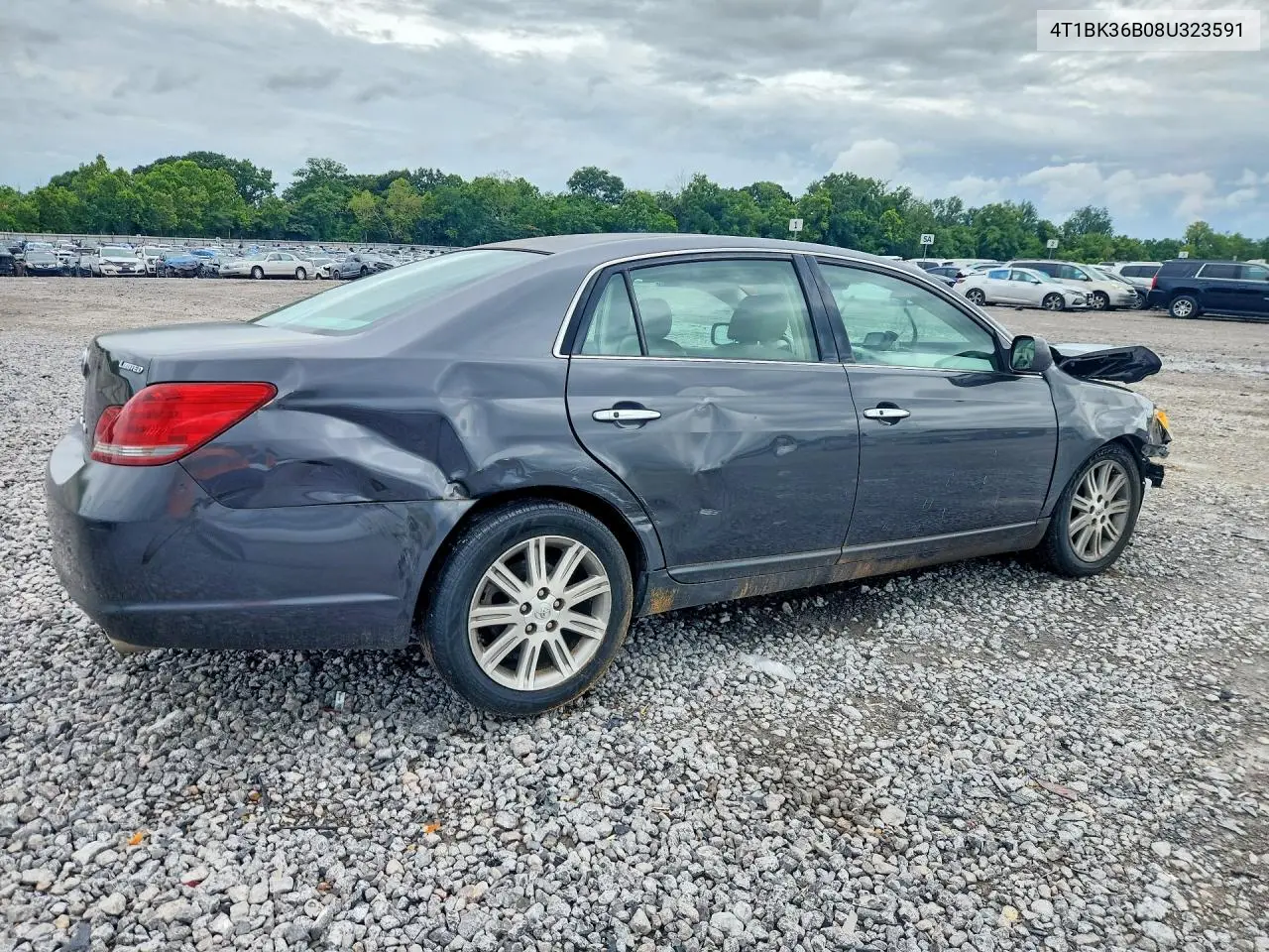 2008 Toyota Avalon Limited VIN: 4T1BK36B08U323591 Lot: 57879026
