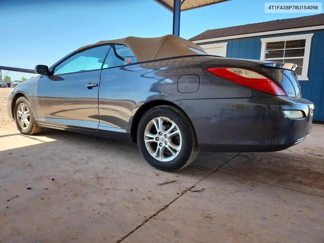 2008 Toyota Camry Solara Se V6 VIN: 4T1FA38P78U154098 Lot: 57908906