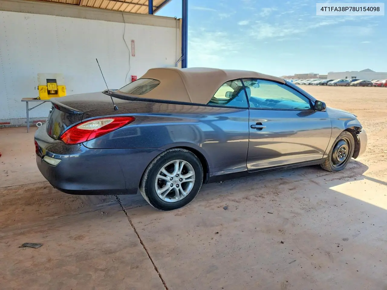 2008 Toyota Camry Solara Se V6 VIN: 4T1FA38P78U154098 Lot: 57908906
