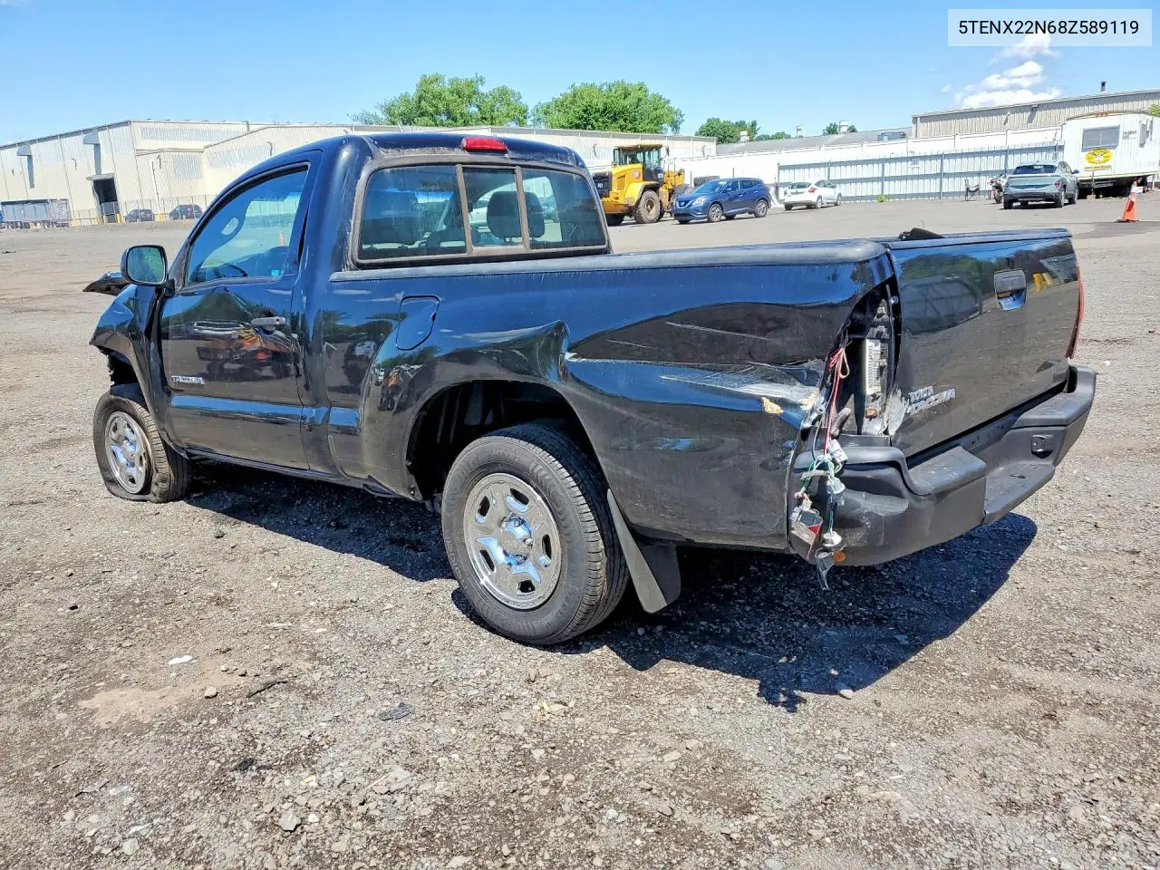 2008 Toyota Tacoma Base VIN: 5TENX22N68Z589119 Lot: 58134206