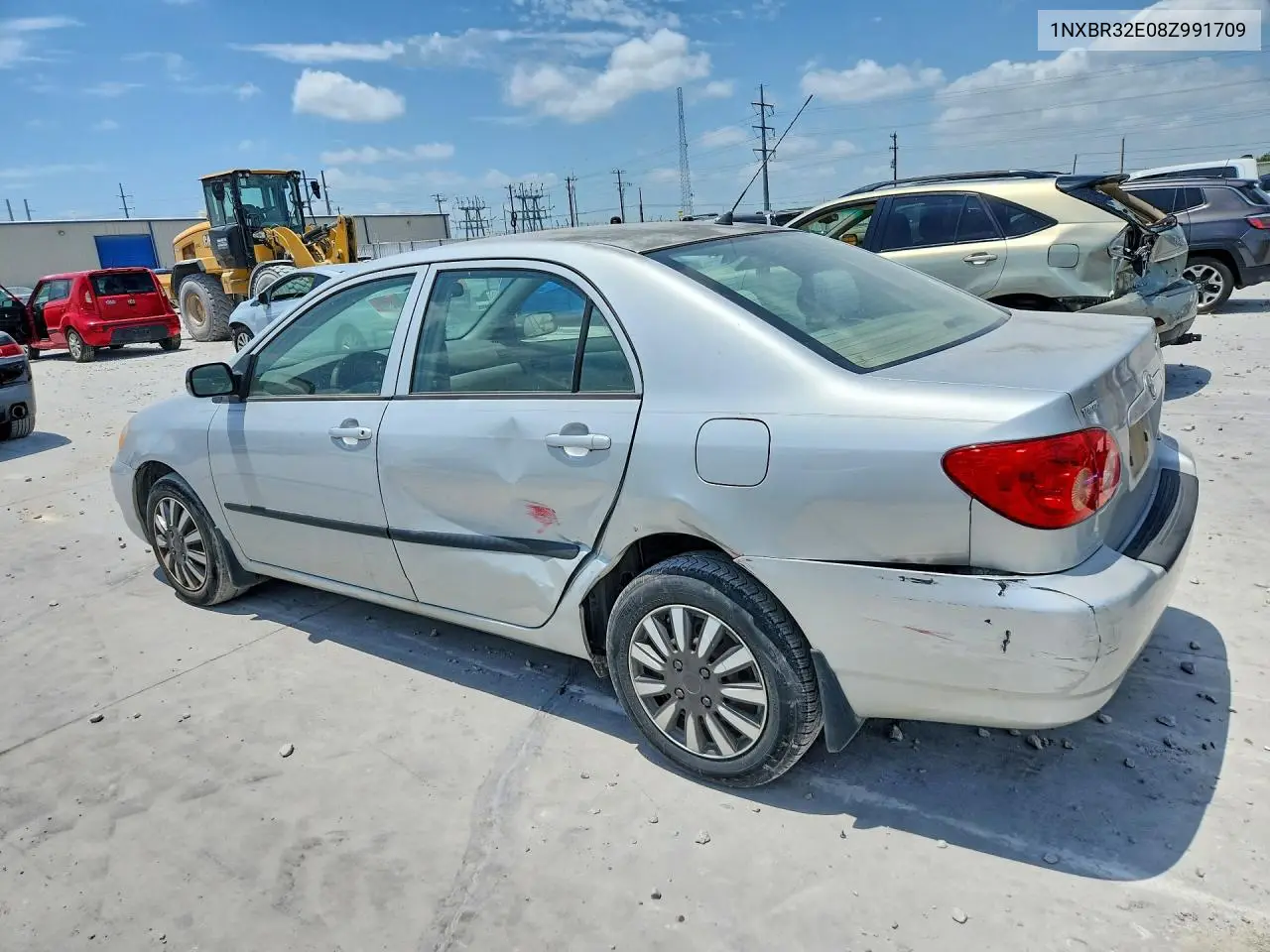 2008 Toyota Corolla Ce VIN: 1NXBR32E08Z991709 Lot: 58135406