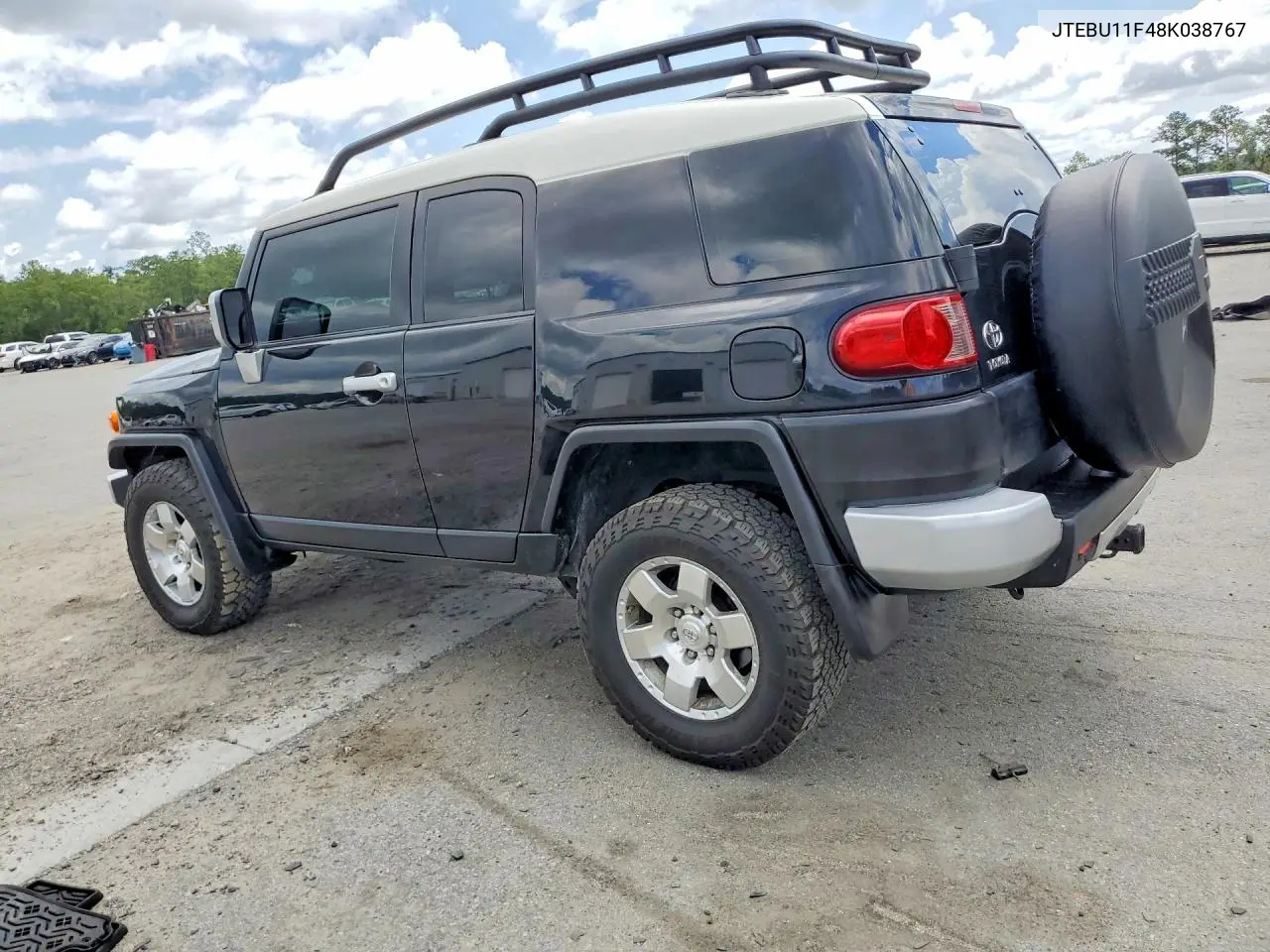 2008 Toyota Fj Cruiser Base VIN: JTEBU11F48K038767 Lot: 58353036