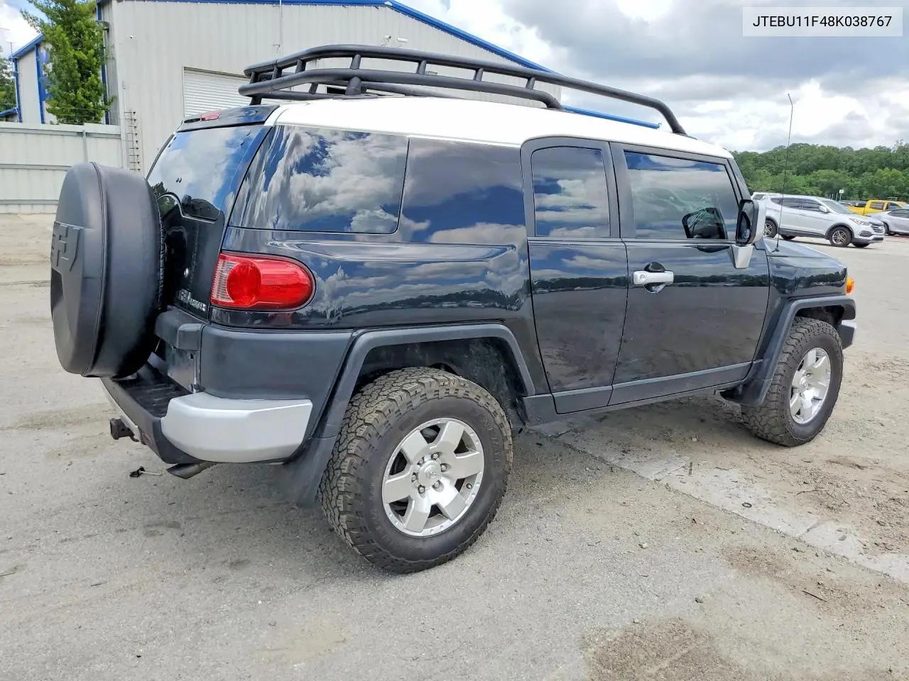 2008 Toyota Fj Cruiser Base VIN: JTEBU11F48K038767 Lot: 58353036