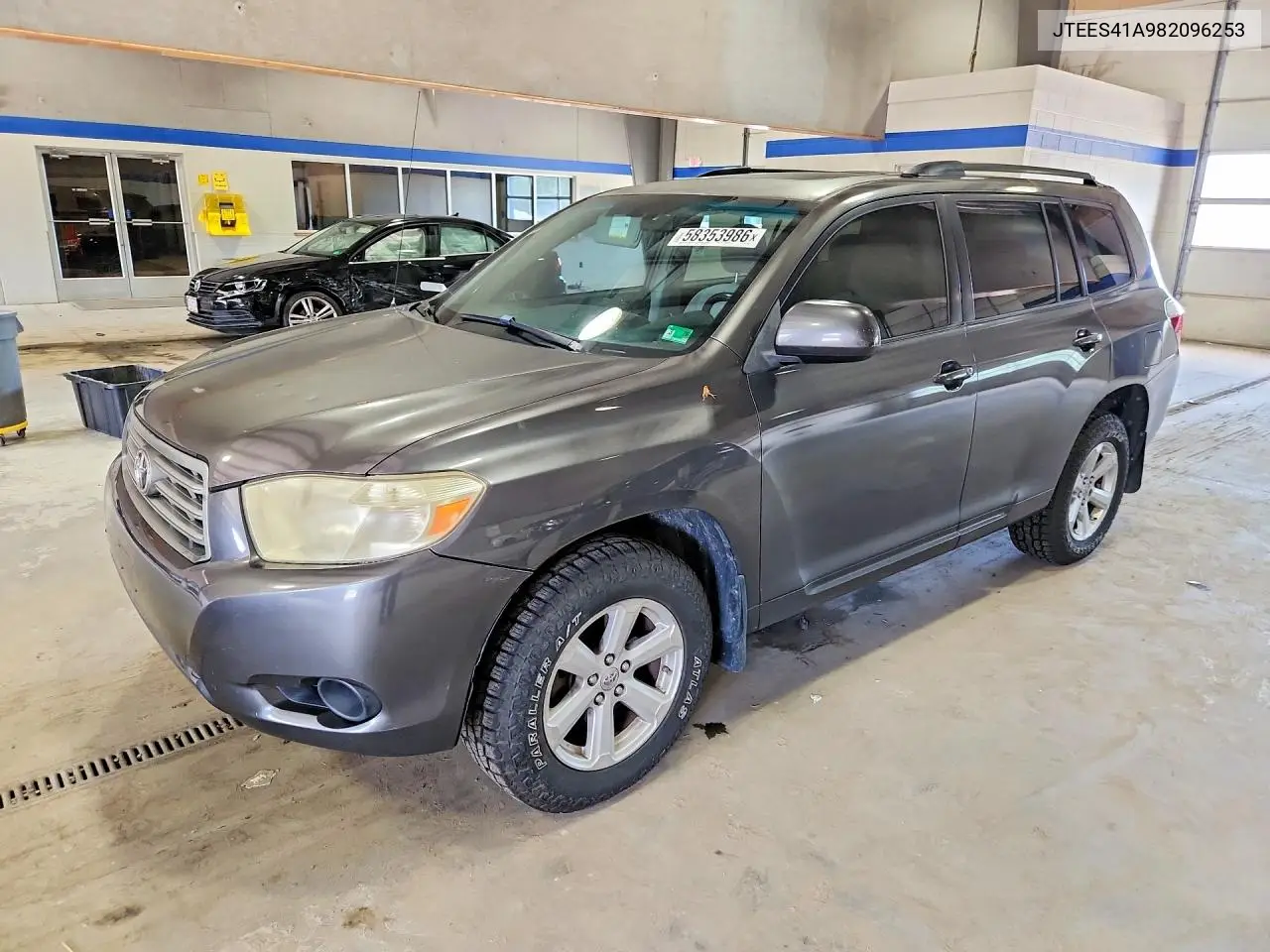 2008 Toyota Highlander Base VIN: JTEES41A982096253 Lot: 58353986