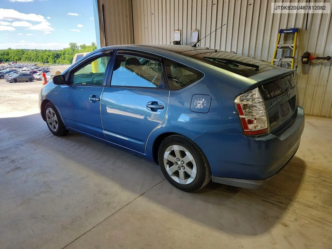 2008 Toyota Prius Base VIN: JTDKB20U487812082 Lot: 58362026