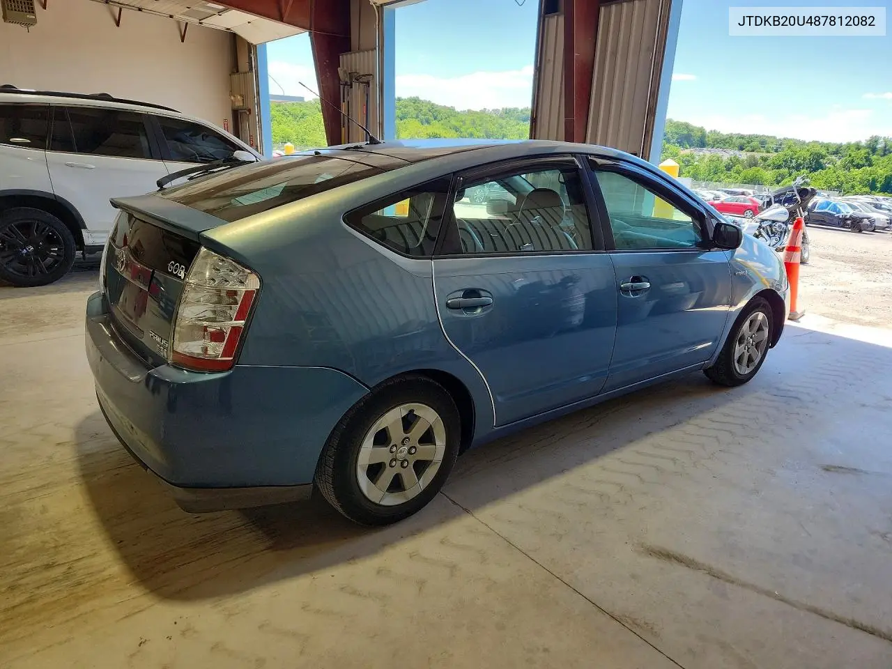 2008 Toyota Prius Base VIN: JTDKB20U487812082 Lot: 58362026