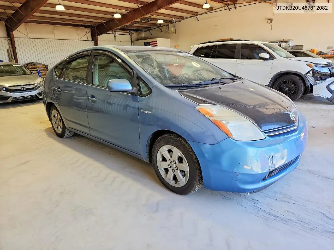 2008 Toyota Prius Base VIN: JTDKB20U487812082 Lot: 58362026