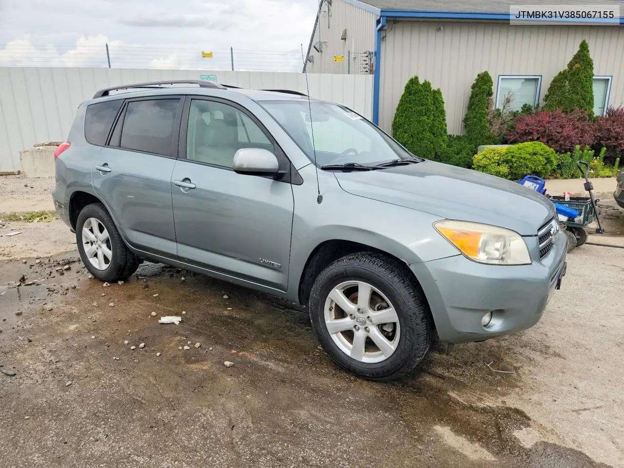 2008 Toyota Rav4 Limited VIN: JTMBK31V385067155 Lot: 58450266
