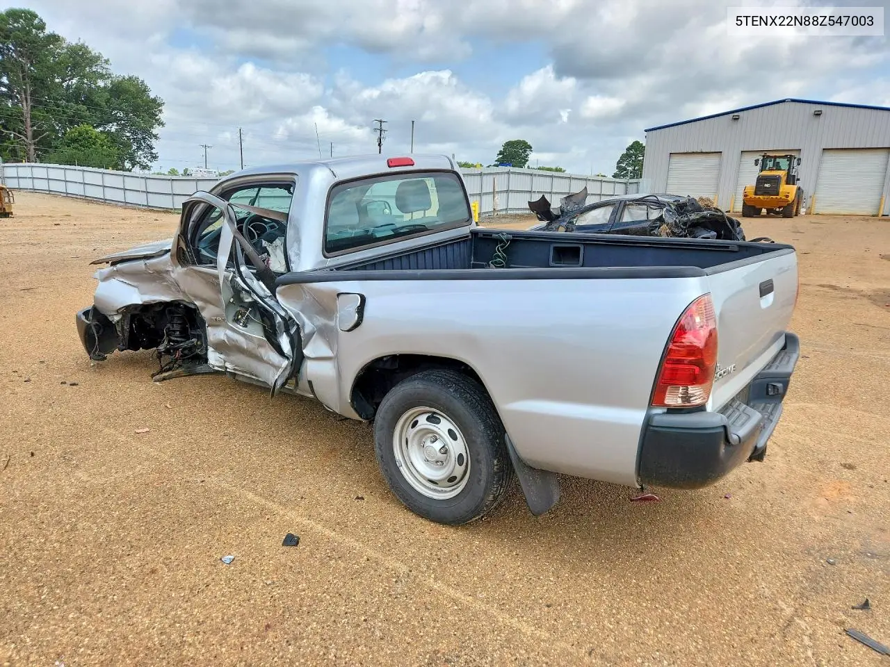 2008 Toyota Tacoma Base VIN: 5TENX22N88Z547003 Lot: 58478896