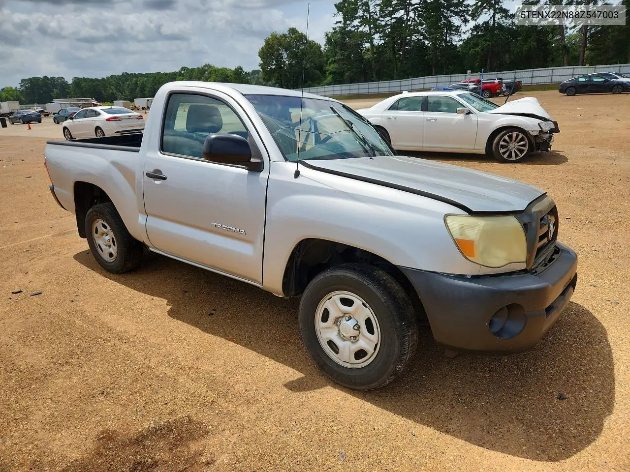 2008 Toyota Tacoma Base VIN: 5TENX22N88Z547003 Lot: 58478896